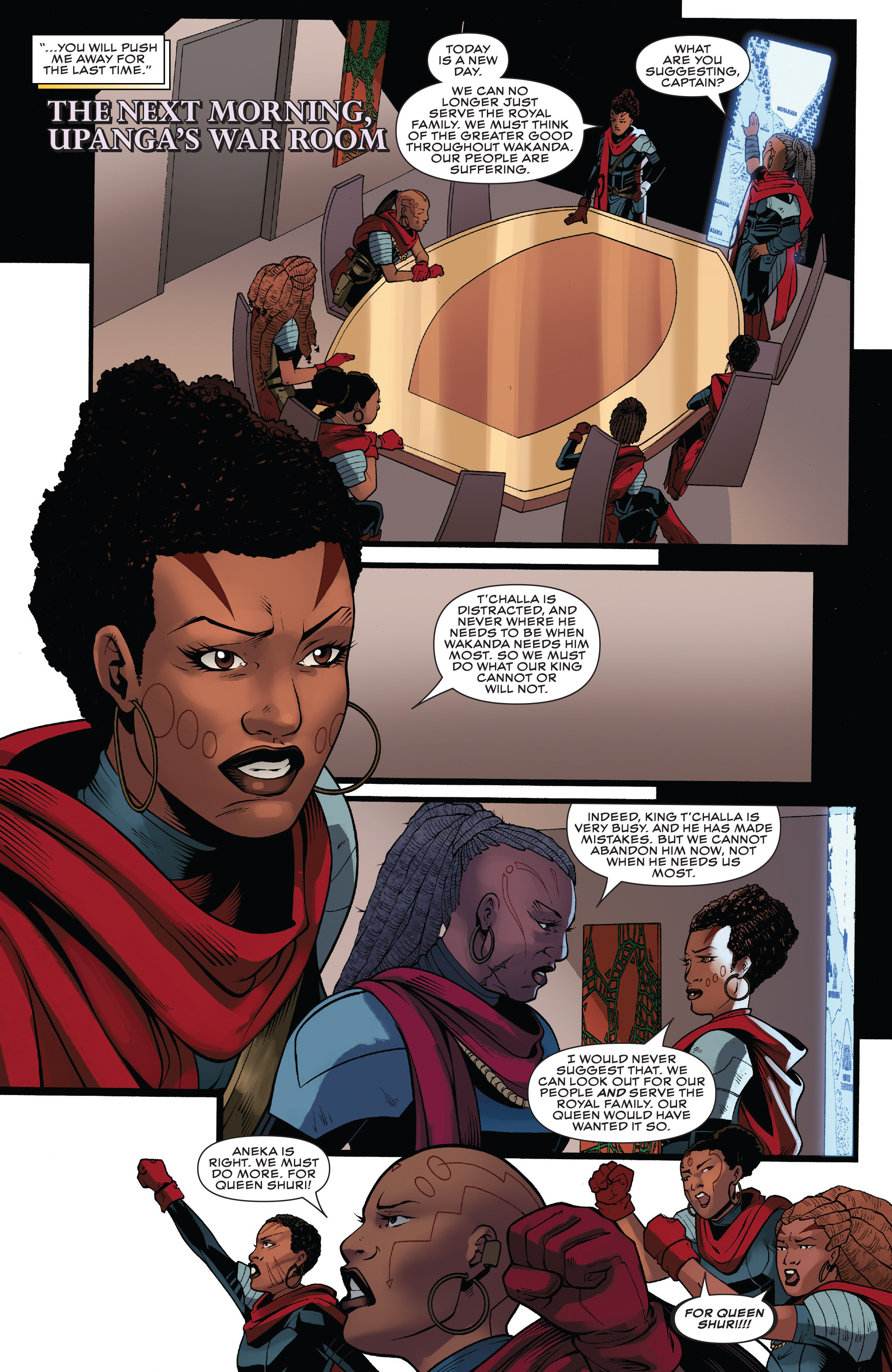 Read online Black Panther: World of Wakanda comic -  Issue #4 - 13