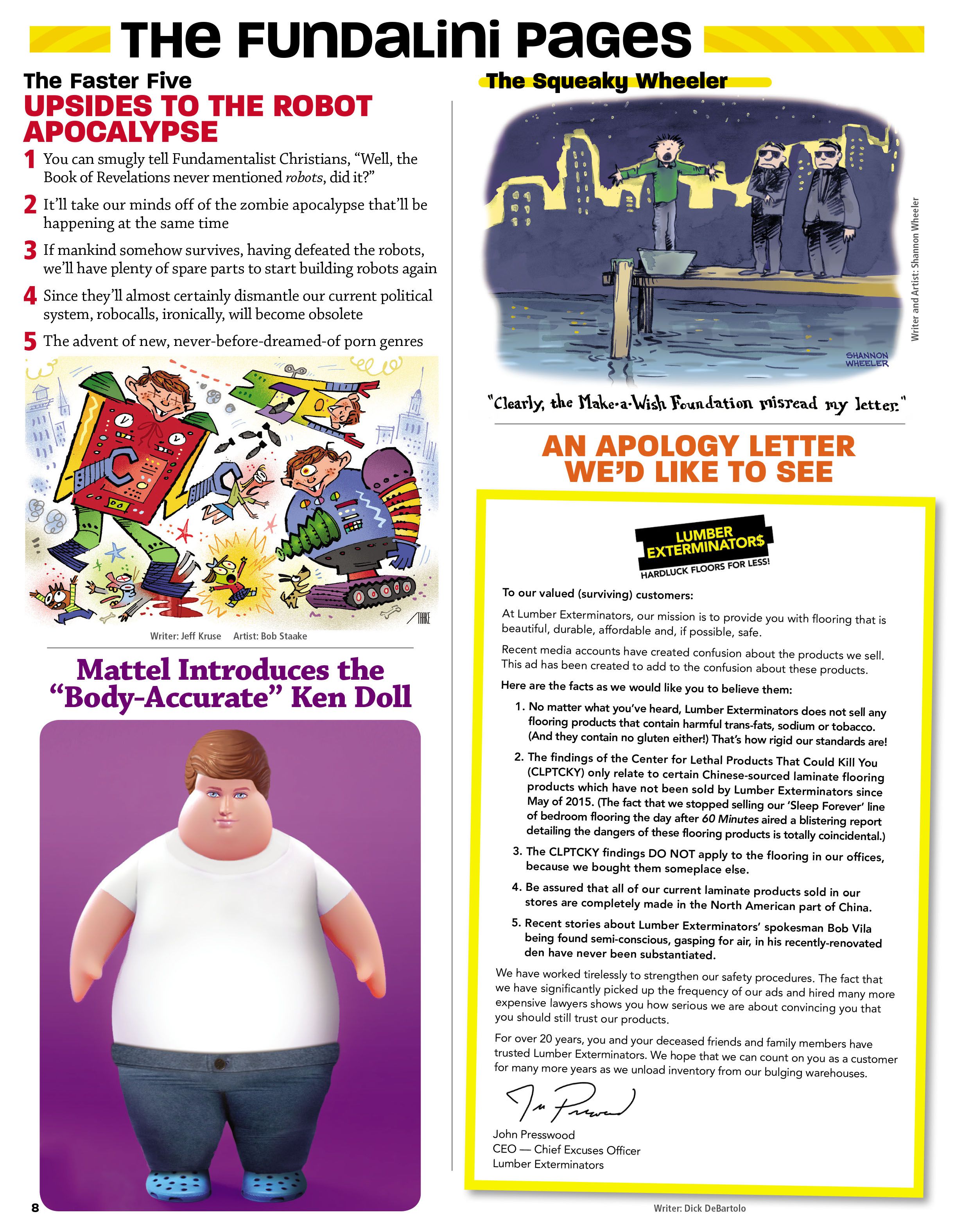 Read online MAD comic -  Issue #539 - 73