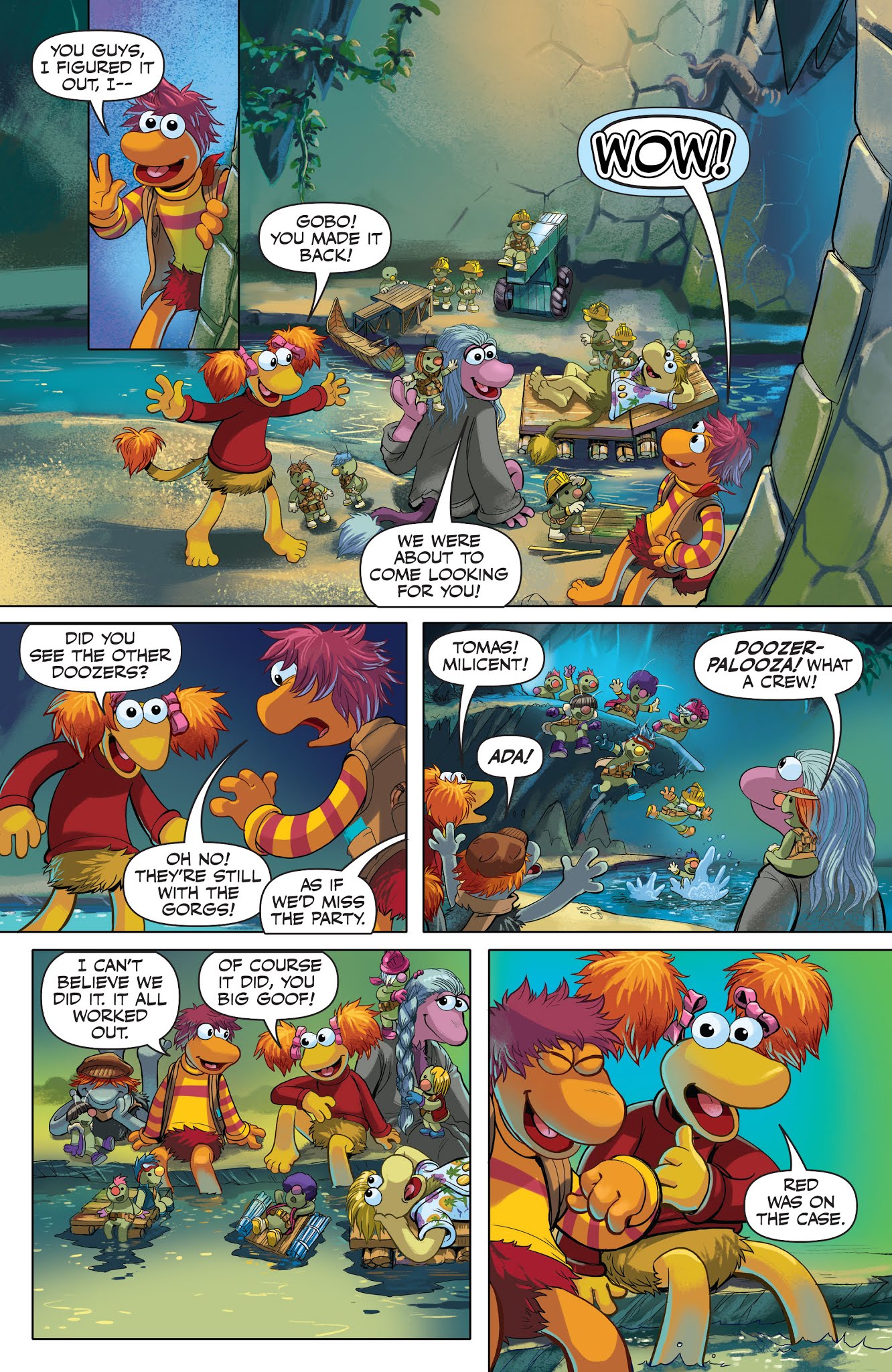 Read online Jim Henson's Fraggle Rock: Journey to the Everspring comic -  Issue #4 - 20