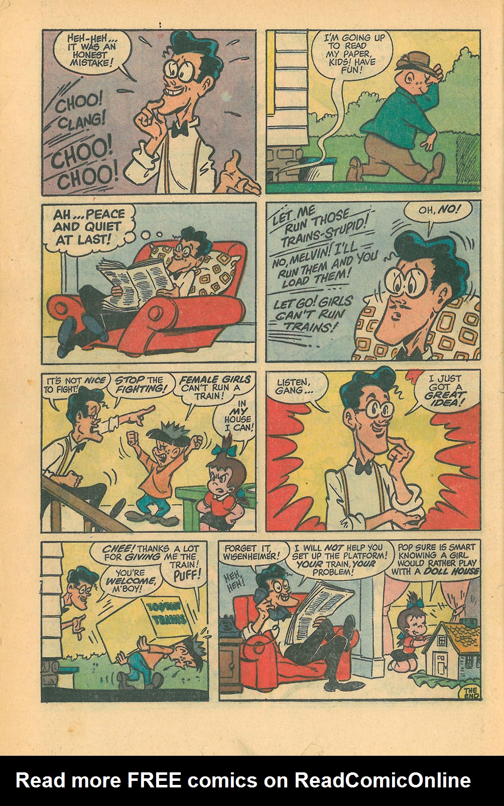 Read online Little Audrey And Melvin comic -  Issue #13 - 31