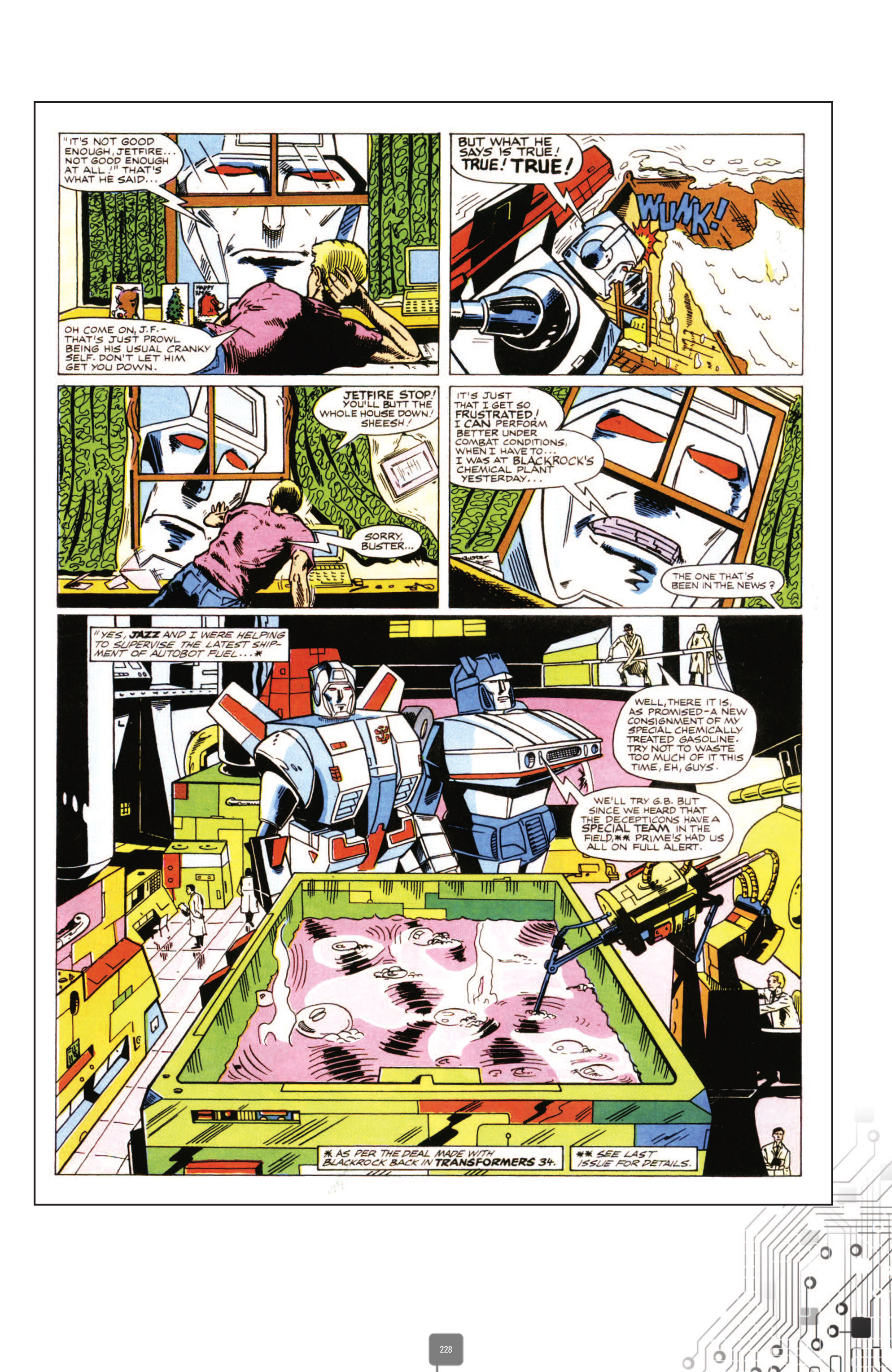 Read online The Transformers Classics UK comic -  Issue # TPB 3 - 228