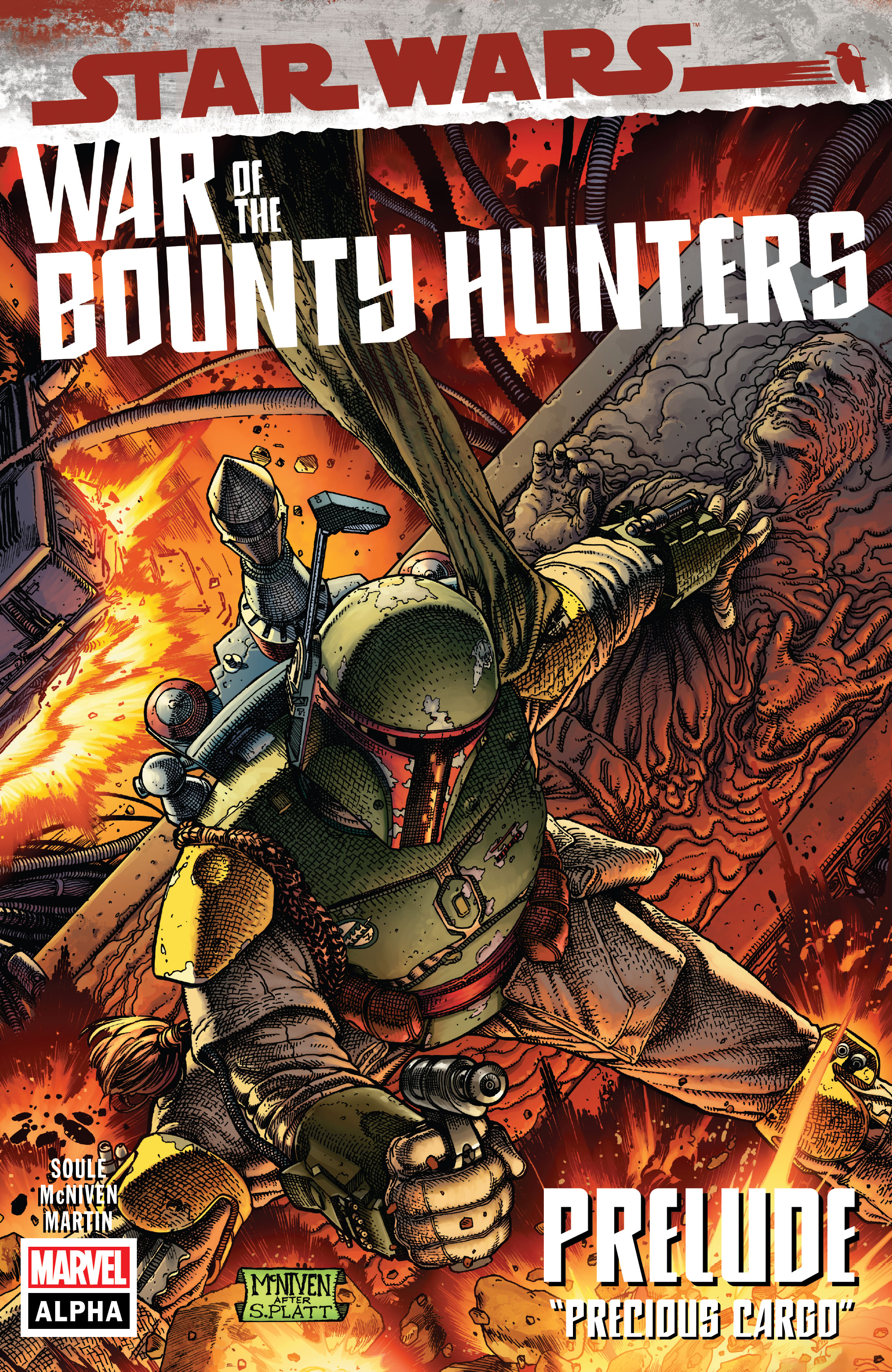 Read online Star Wars: War Of The Bounty Hunters Alpha comic -  Issue # Full - 1