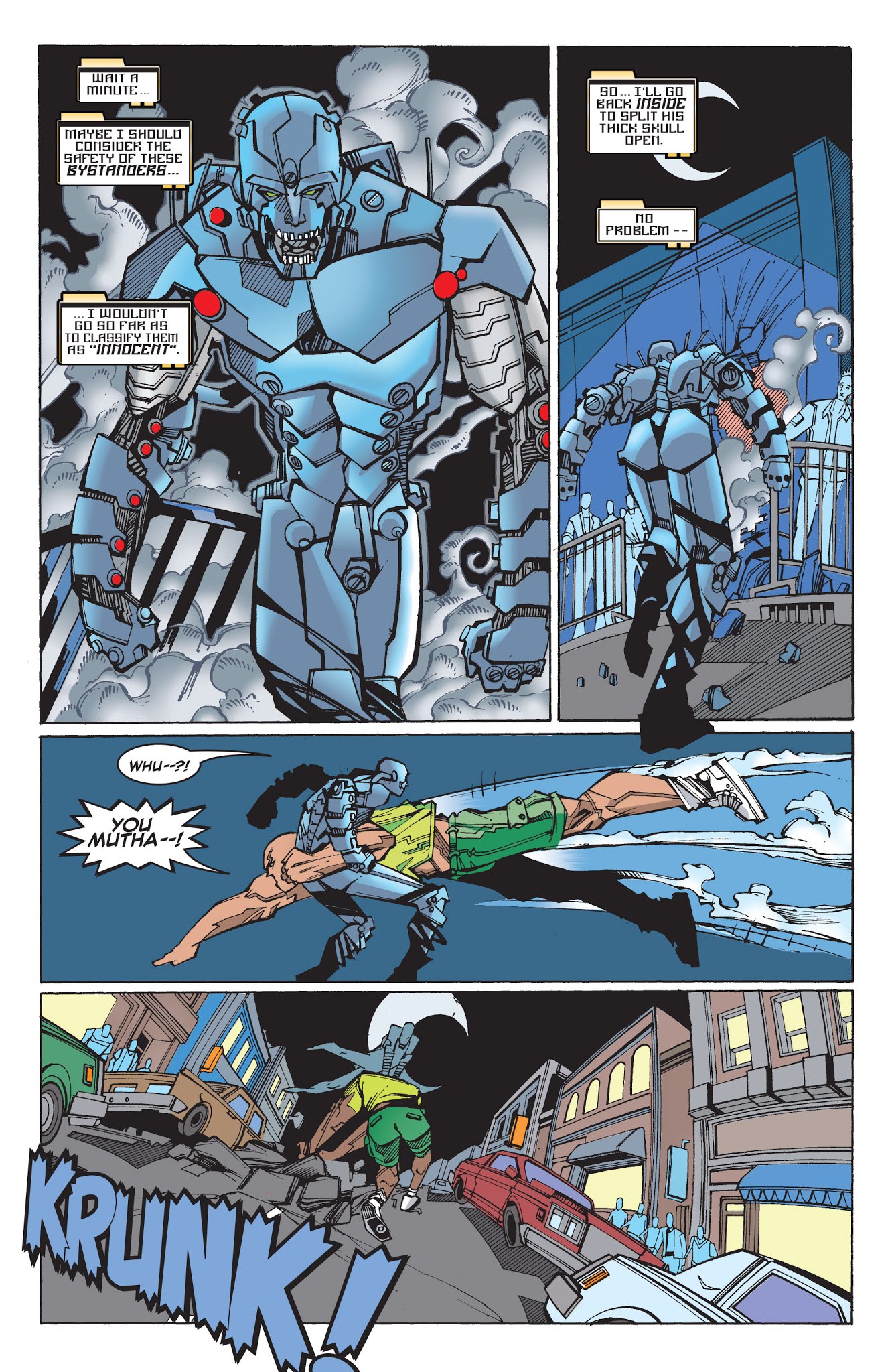 Read online Deathlok: Rage Against the Machine comic -  Issue # TPB - 338
