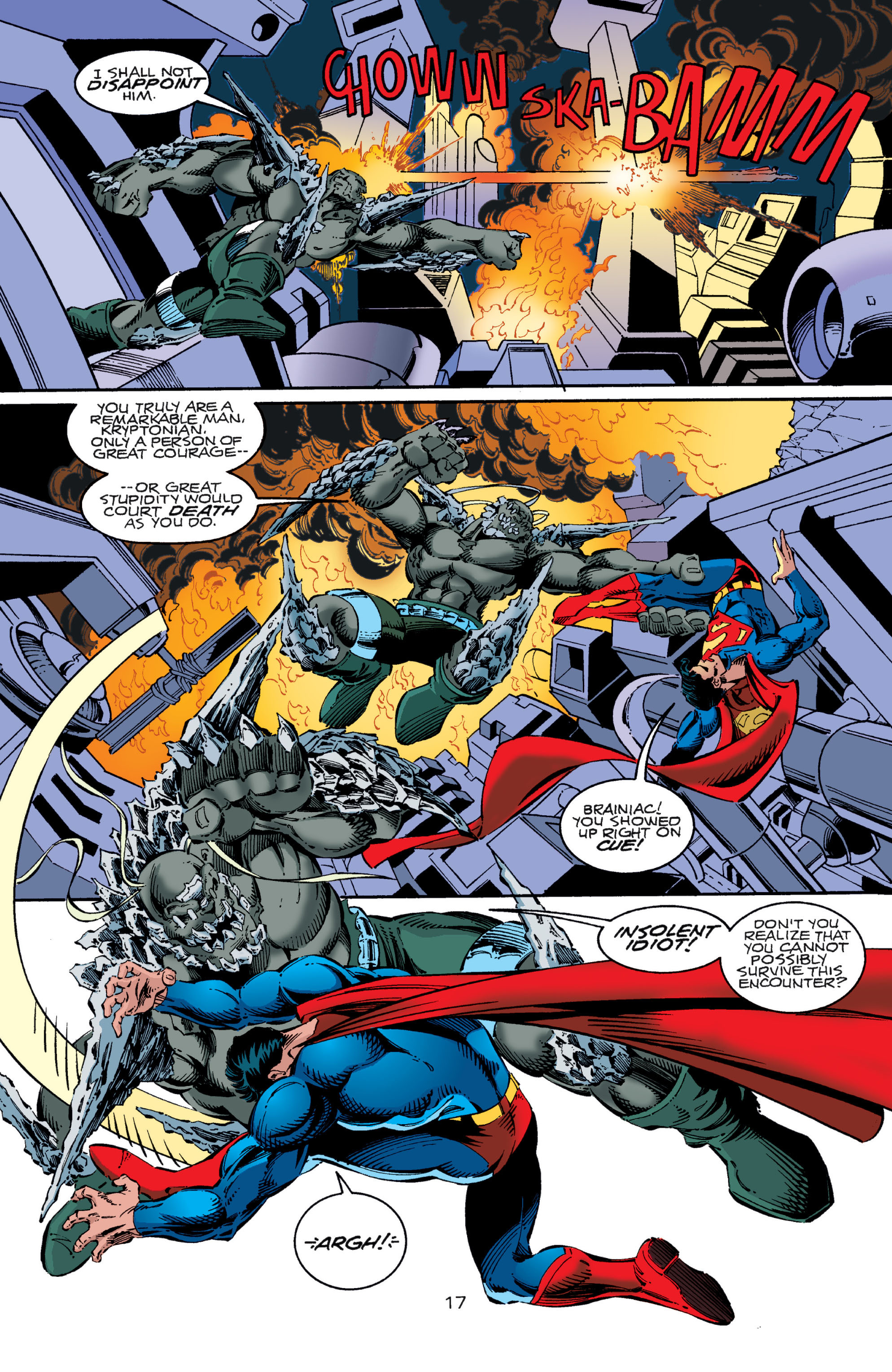 Read online Superman: The Doomsday Wars comic -  Issue #3 - 18