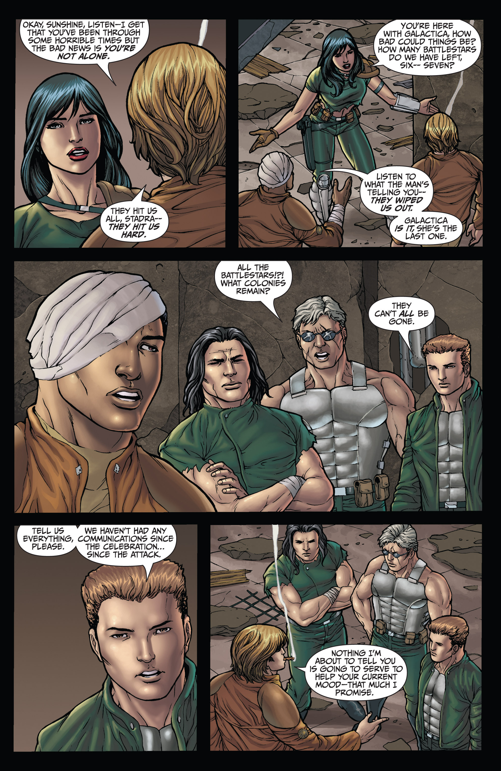 Read online Classic Battlestar Galactica (2006) comic -  Issue #2 - 13