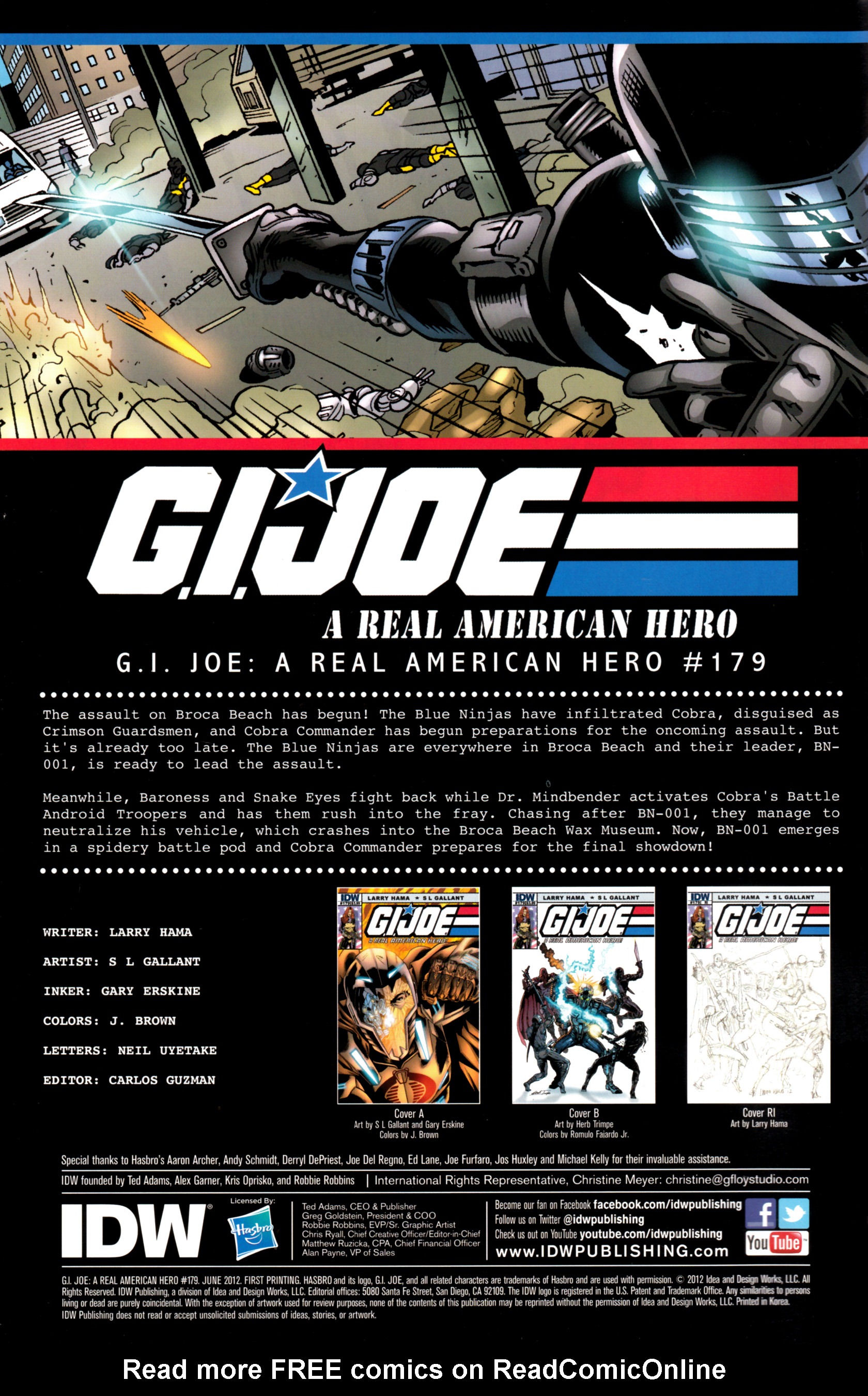 Read online G.I. Joe: A Real American Hero comic -  Issue #179 - 3