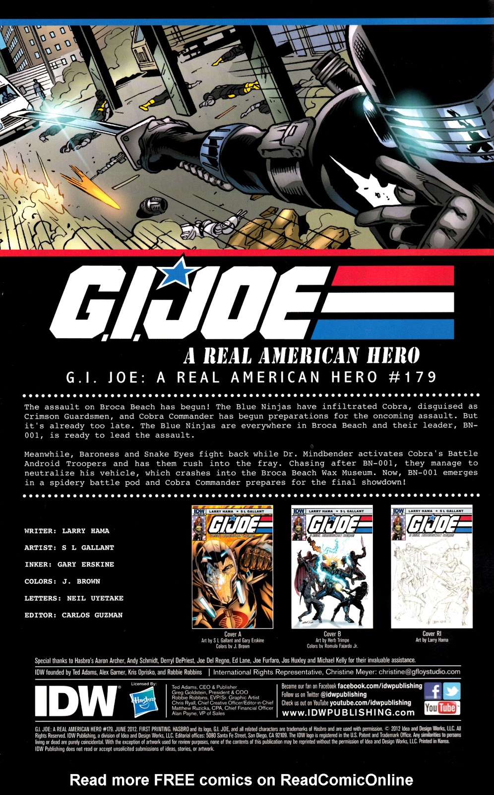 G.I. Joe: A Real American Hero issue 179 - Page 3