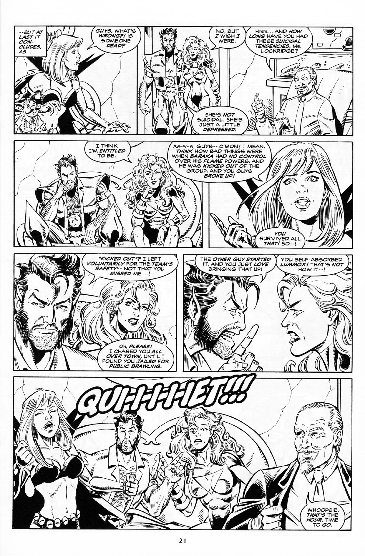 Read online Soulsearchers and Company comic -  Issue #60 - 23
