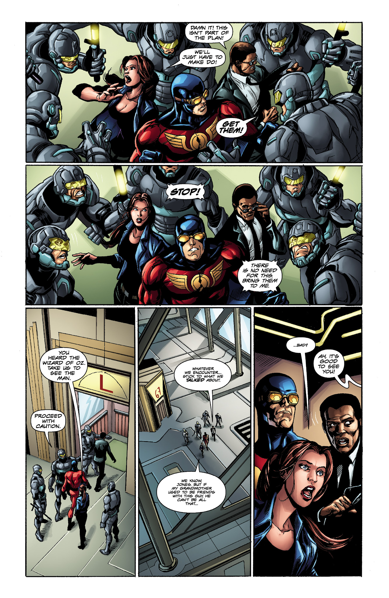 Read online Captain Midnight comic -  Issue #10 - 7