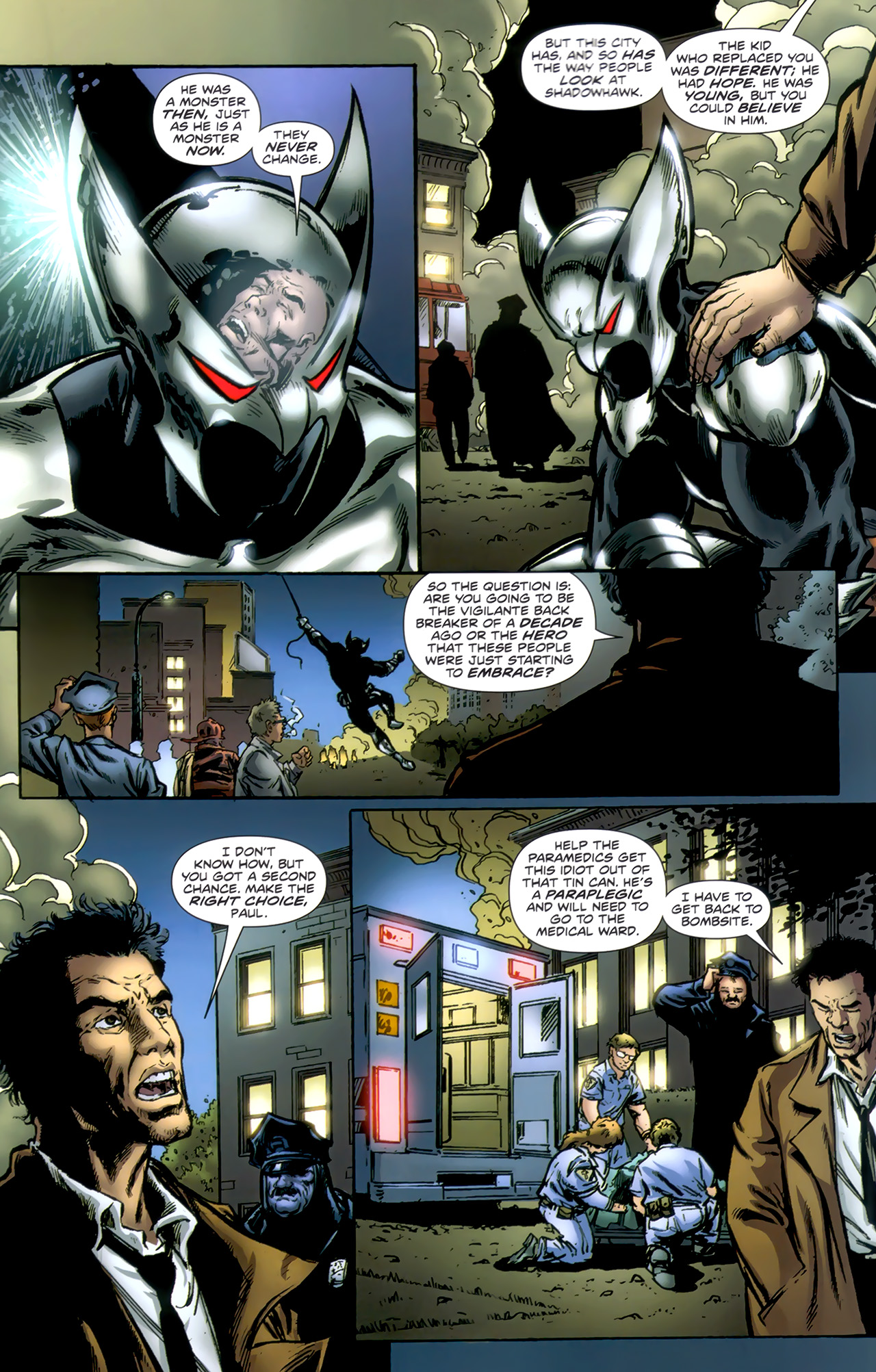 Read online ShadowHawk (2010) comic -  Issue #1 - 21