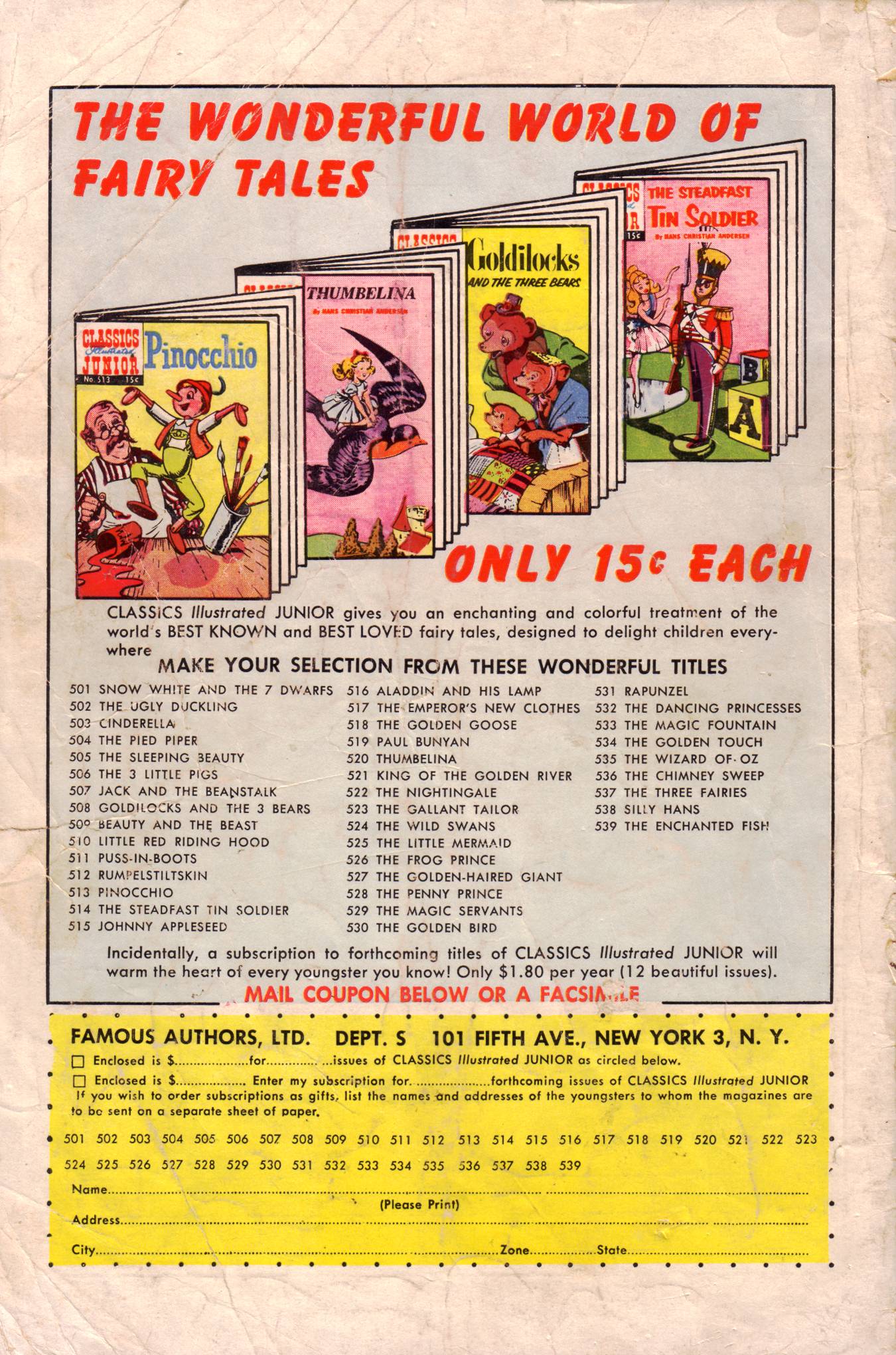 Read online Classics Illustrated Junior comic -  Issue #523 - 36