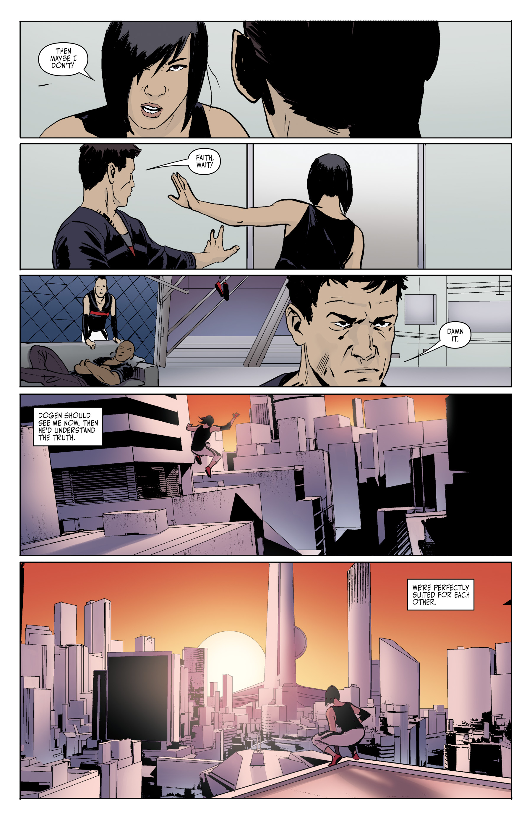 Read online Mirror's Edge: Exordium comic -  Issue #3 - 17