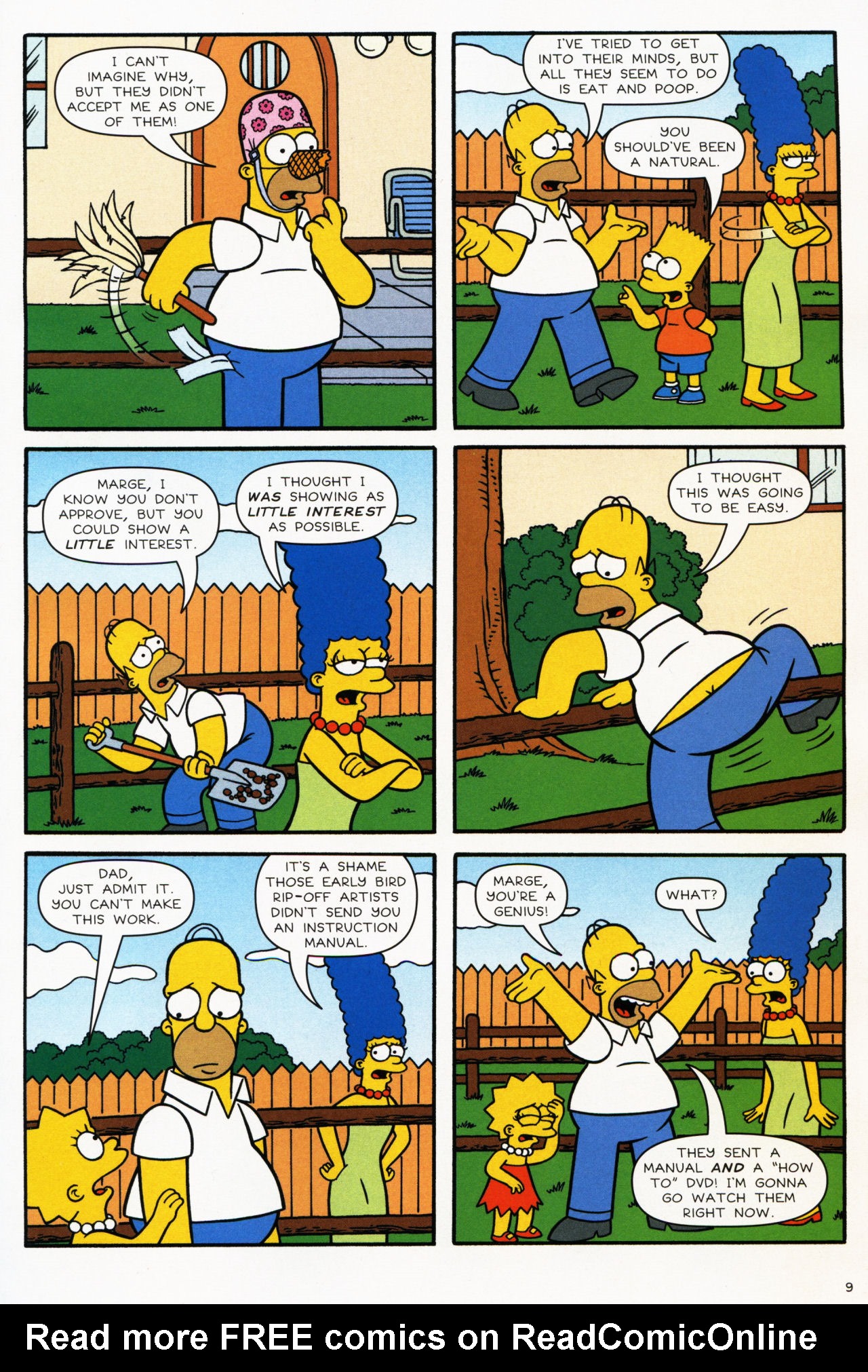 Read online Simpsons Comics comic -  Issue #139 - 9