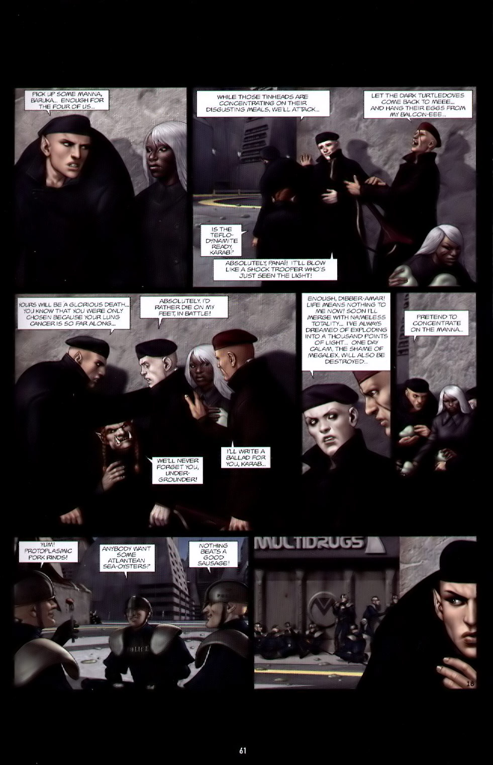 Read online Metal Hurlant comic -  Issue #7 - 61