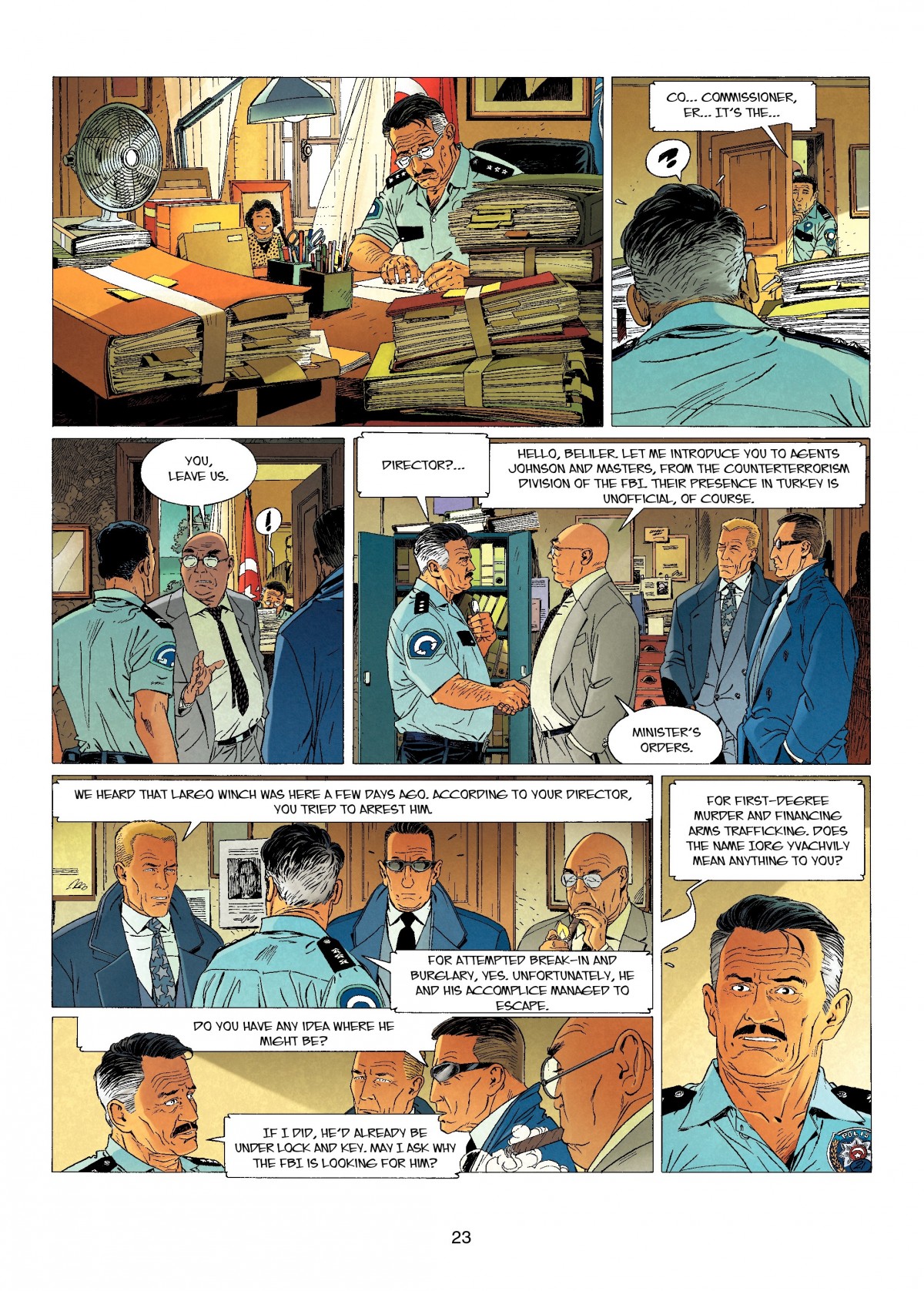 Read online Largo Winch comic -  Issue # TPB 14 - 23