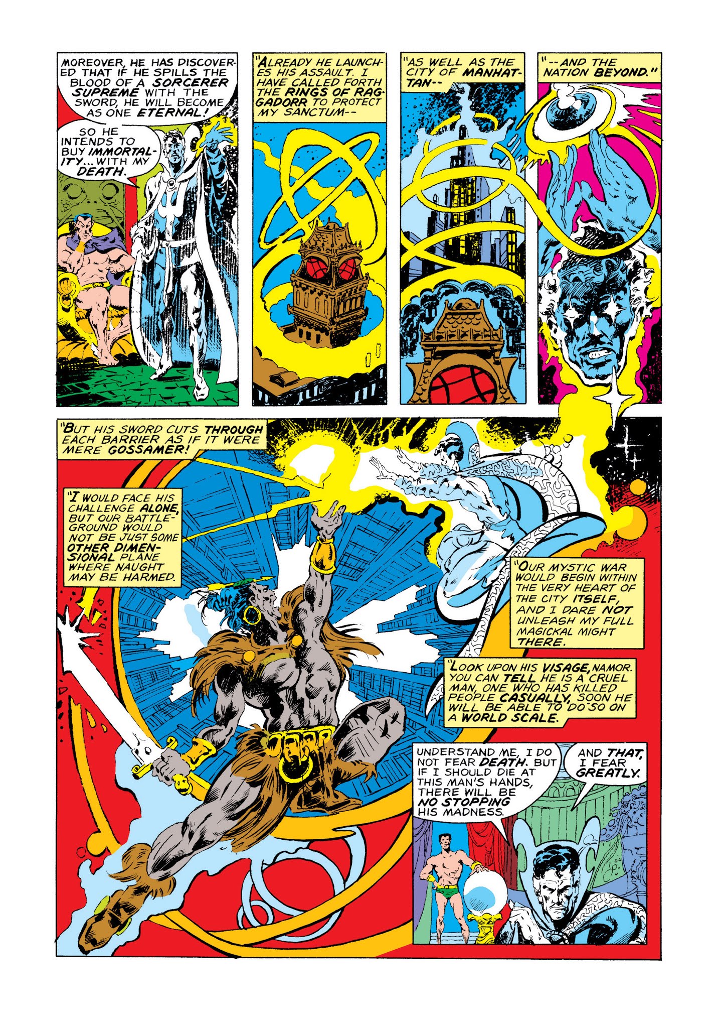 Read online Marvel Masterworks: Doctor Strange comic -  Issue # TPB 7 (Part 2) - 53