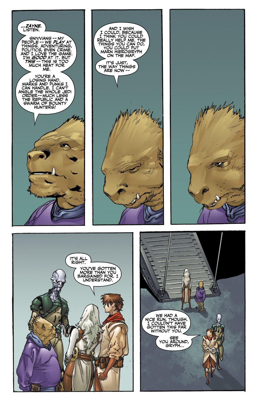 Read online Star Wars: Knights Of The Old Republic comic -  Issue #5 - 18