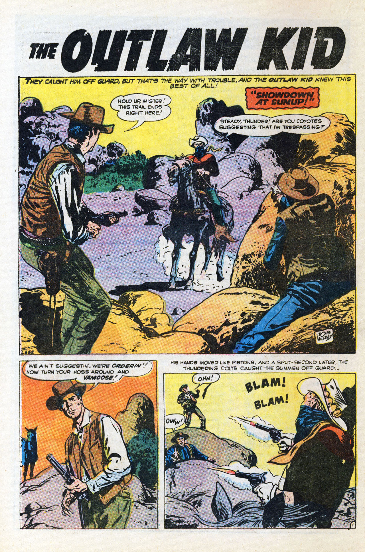 Read online The Outlaw Kid (1970) comic -  Issue #5 - 16