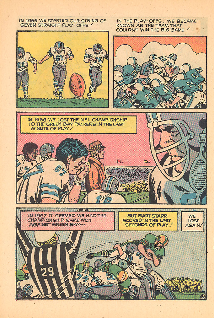 Read online Tom Landry and the Dallas Cowboys comic -  Issue # Full - 22