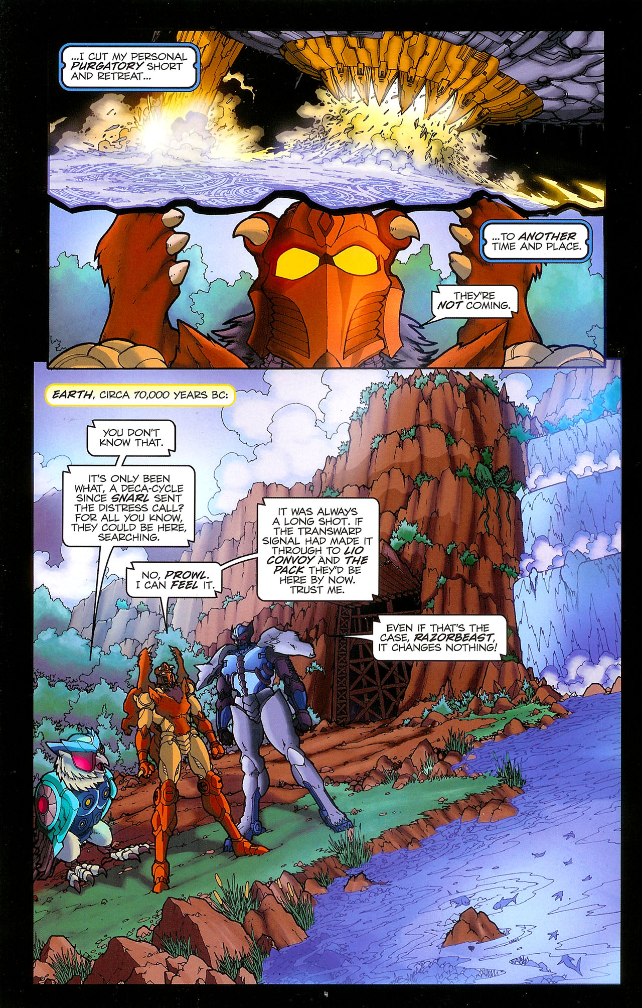 Read online Transformers: Beast Wars: The Ascending comic -  Issue #1 - 6