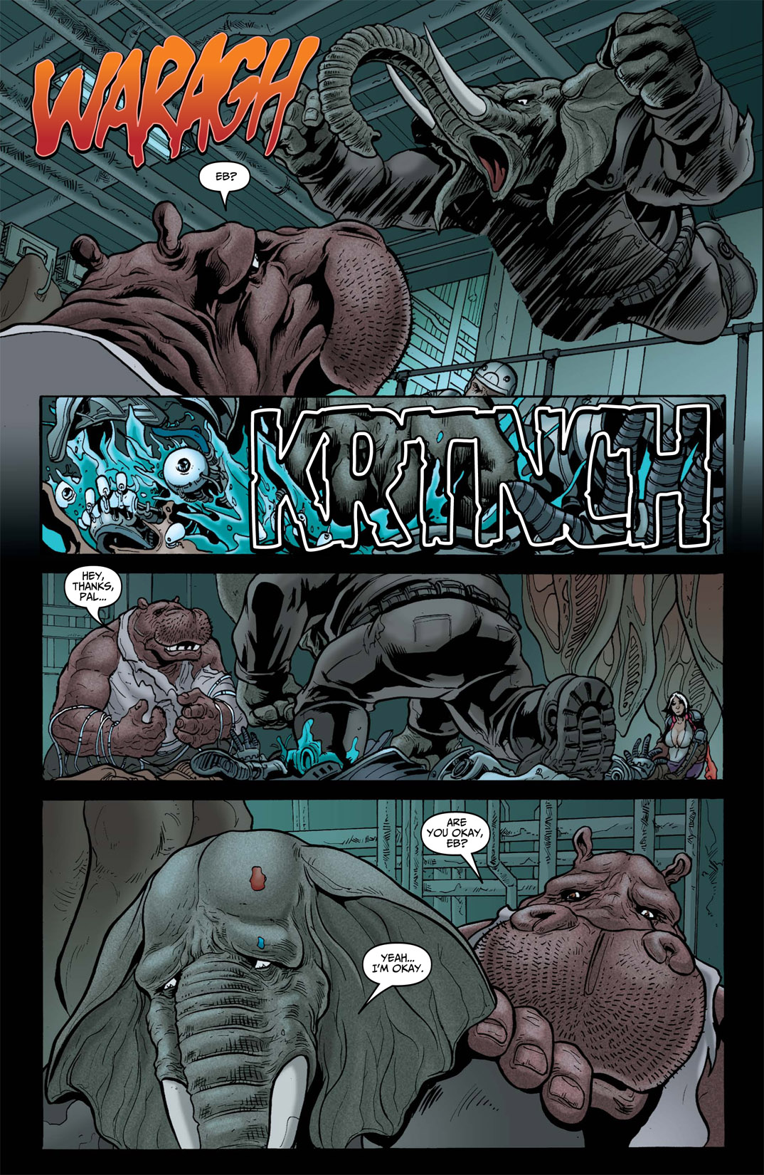 Read online Elephantmen comic -  Issue #28 - 19