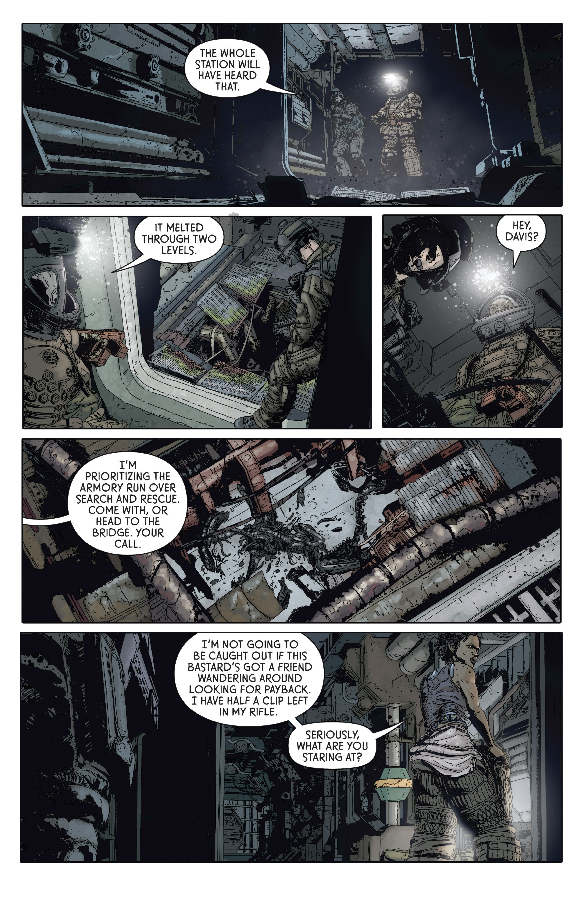 Read online Aliens: Defiance comic -  Issue #2 - 11