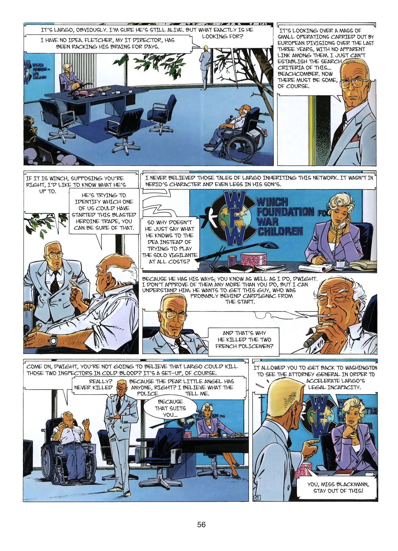 Read online Largo Winch comic -  Issue # TPB 3 - 57
