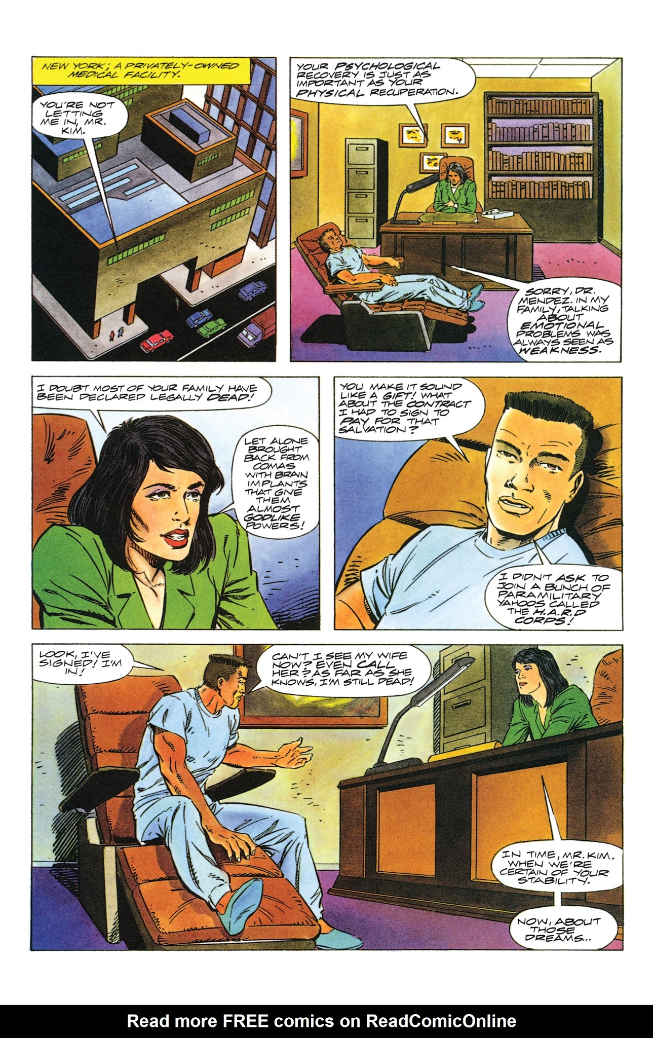 Read online Valiant Masters H.A.R.D. Corps comic -  Issue # TPB - 92