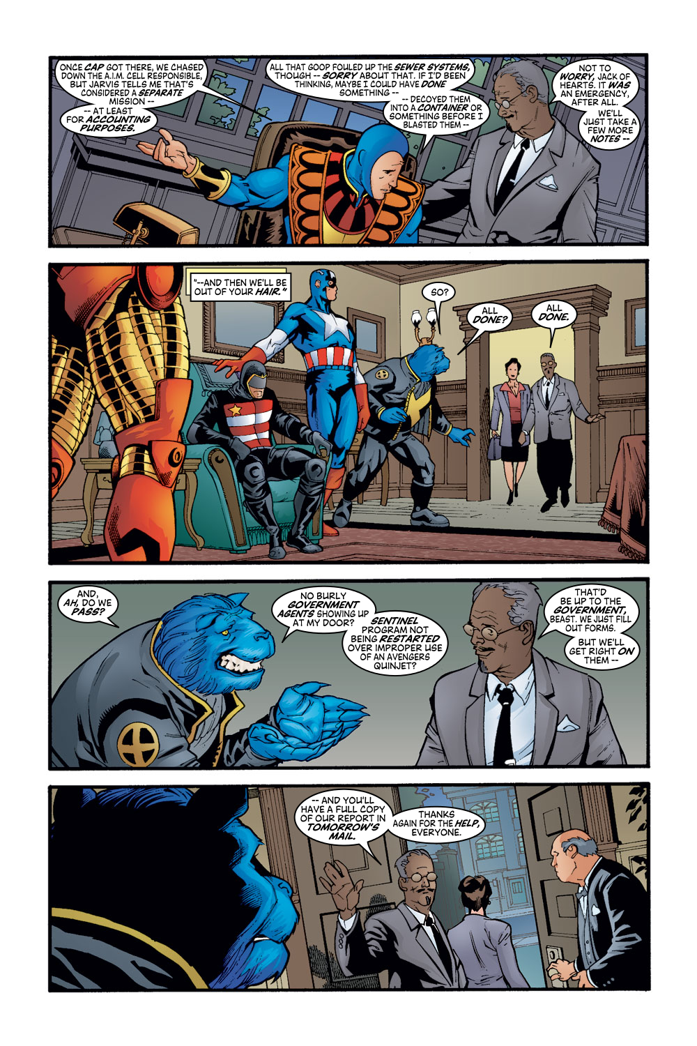 Read online Avengers (1998) comic -  Issue #56 - 22