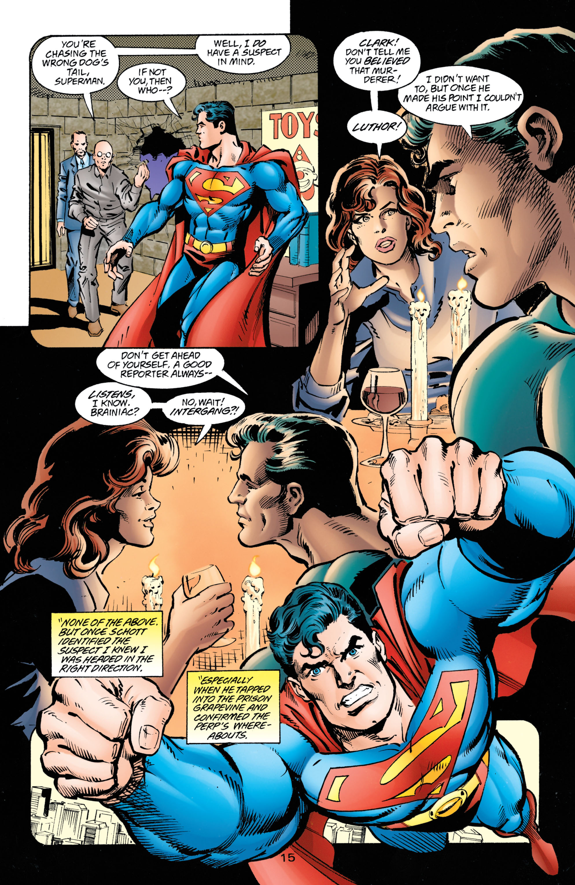 Read online Superman (1987) comic -  Issue #146 - 16