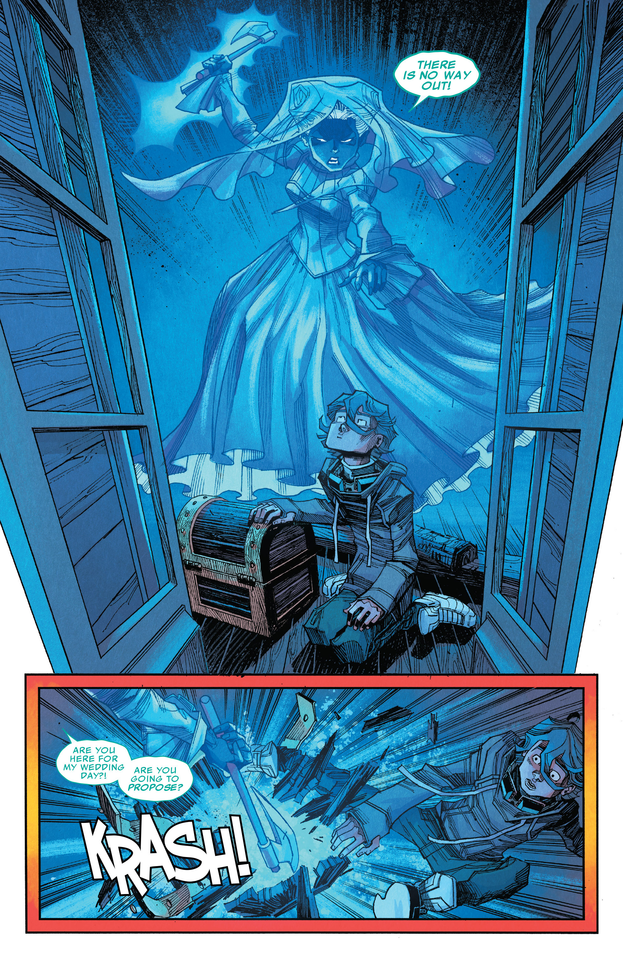 Read online Disney Kingdoms: Haunted Mansion comic -  Issue #4 - 22