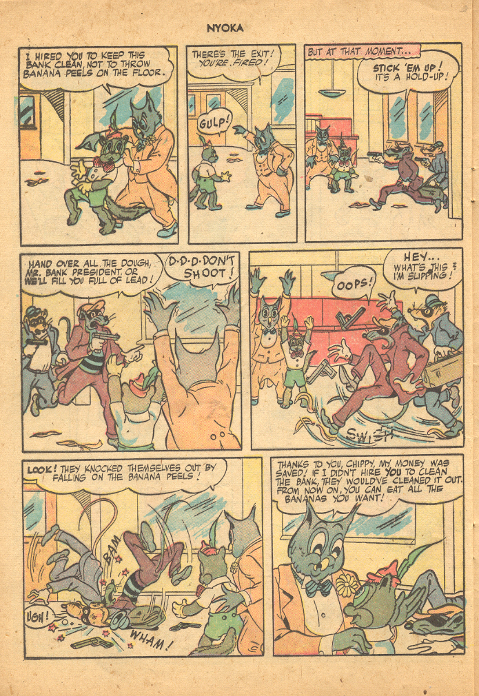 Read online Nyoka the Jungle Girl (1945) comic -  Issue #20 - 24