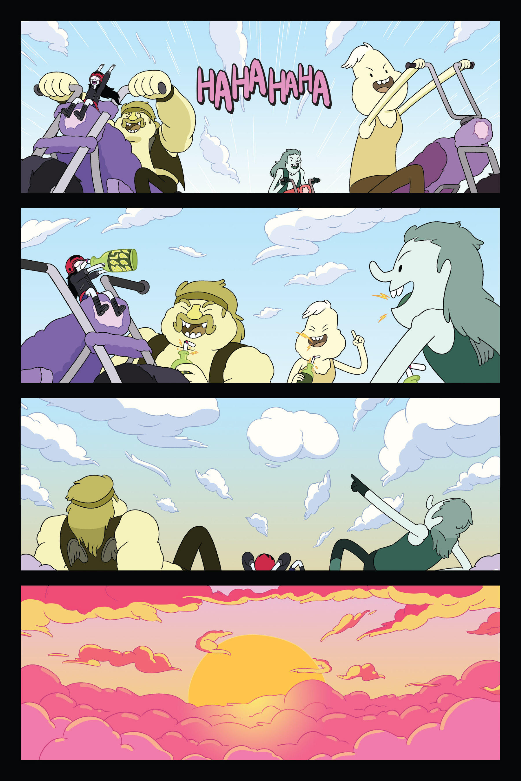 Read online Adventure Time: Thunder Road comic -  Issue # TPB - 63