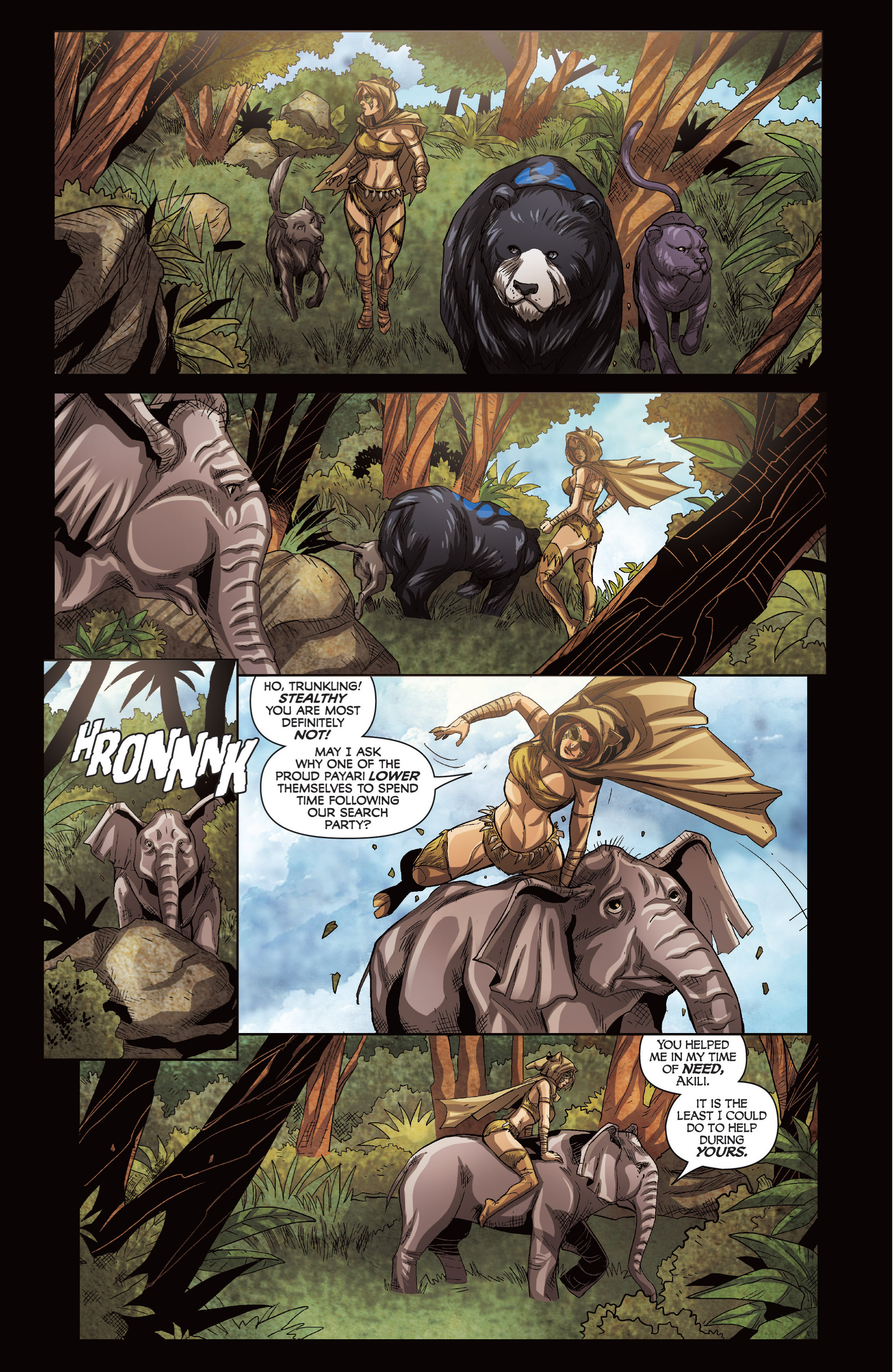 Read online Grimm Fairy Tales presents The Jungle Book: Last of the Species comic -  Issue #3 - 11