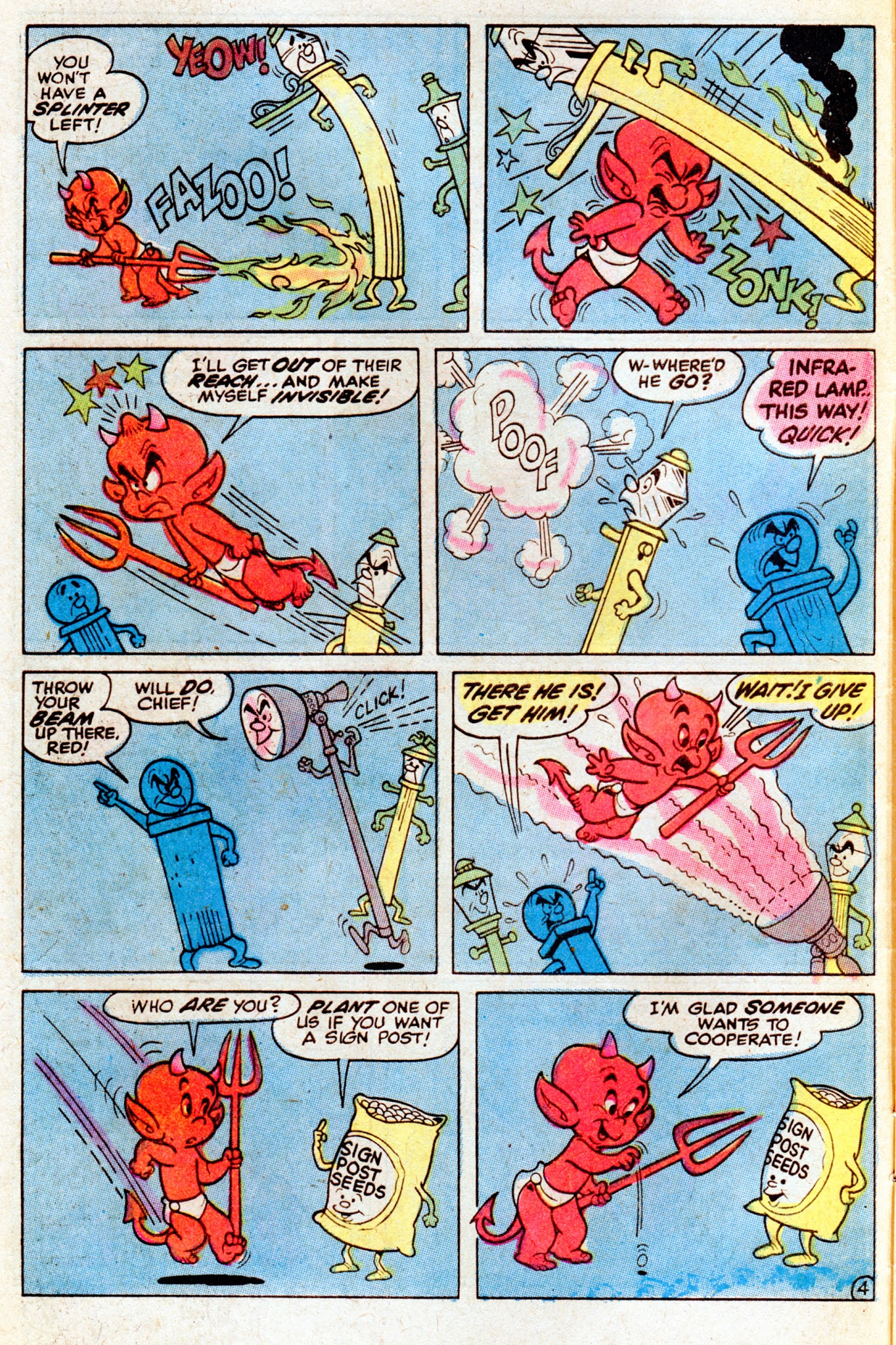 Read online Hot Stuff, the Little Devil comic -  Issue #145 - 8