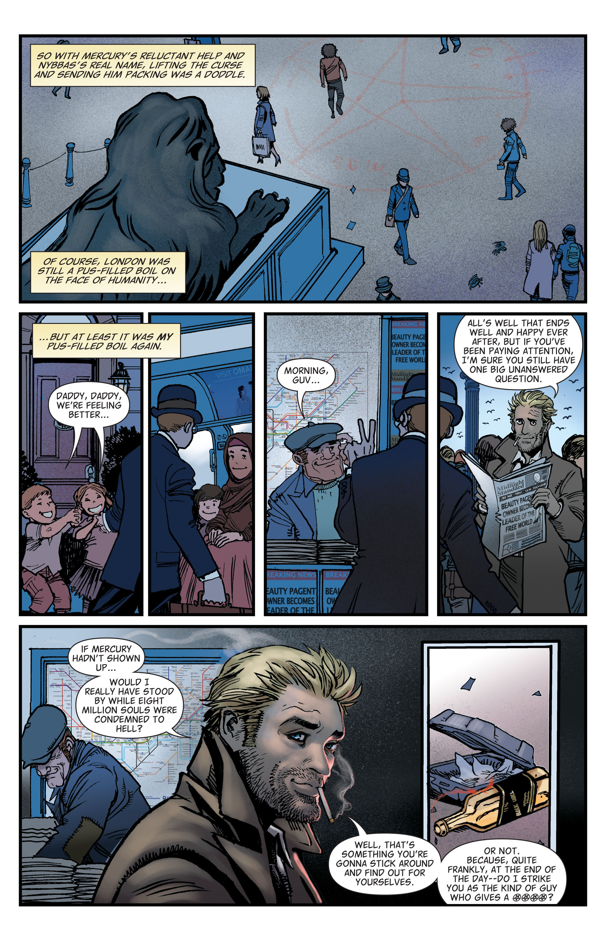 Read online The Hellblazer: Rebirth comic -  Issue # Full - 23