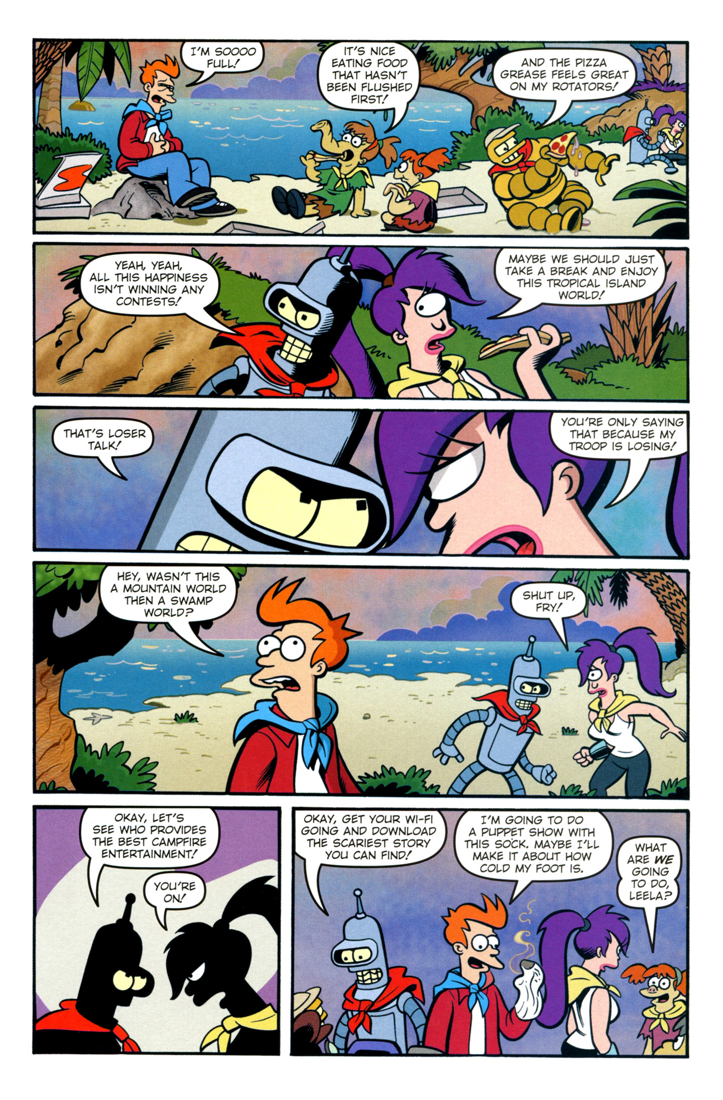 Read online Futurama Comics comic -  Issue #61 - 16