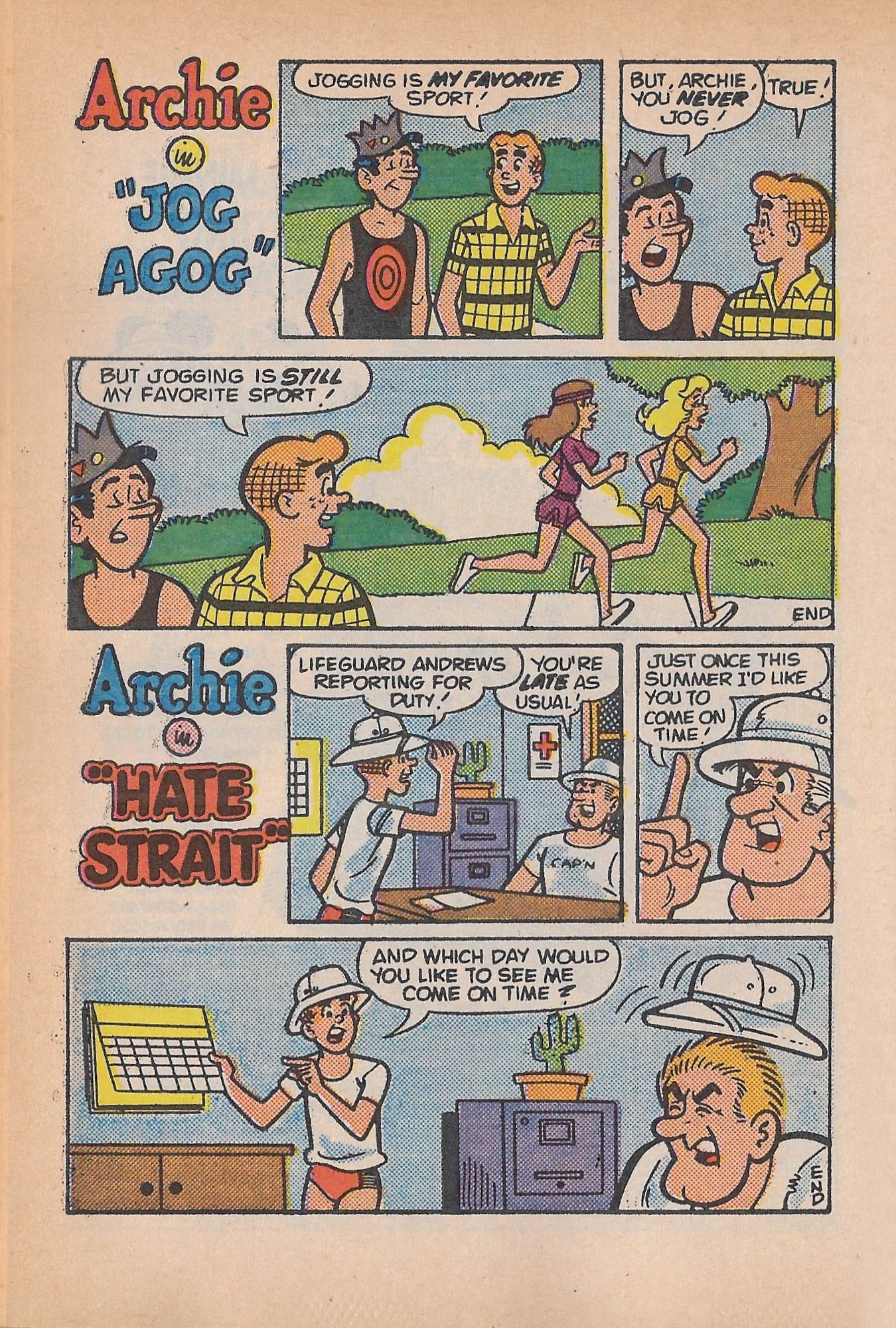 Read online Jughead Jones Comics Digest comic -  Issue #58 - 66