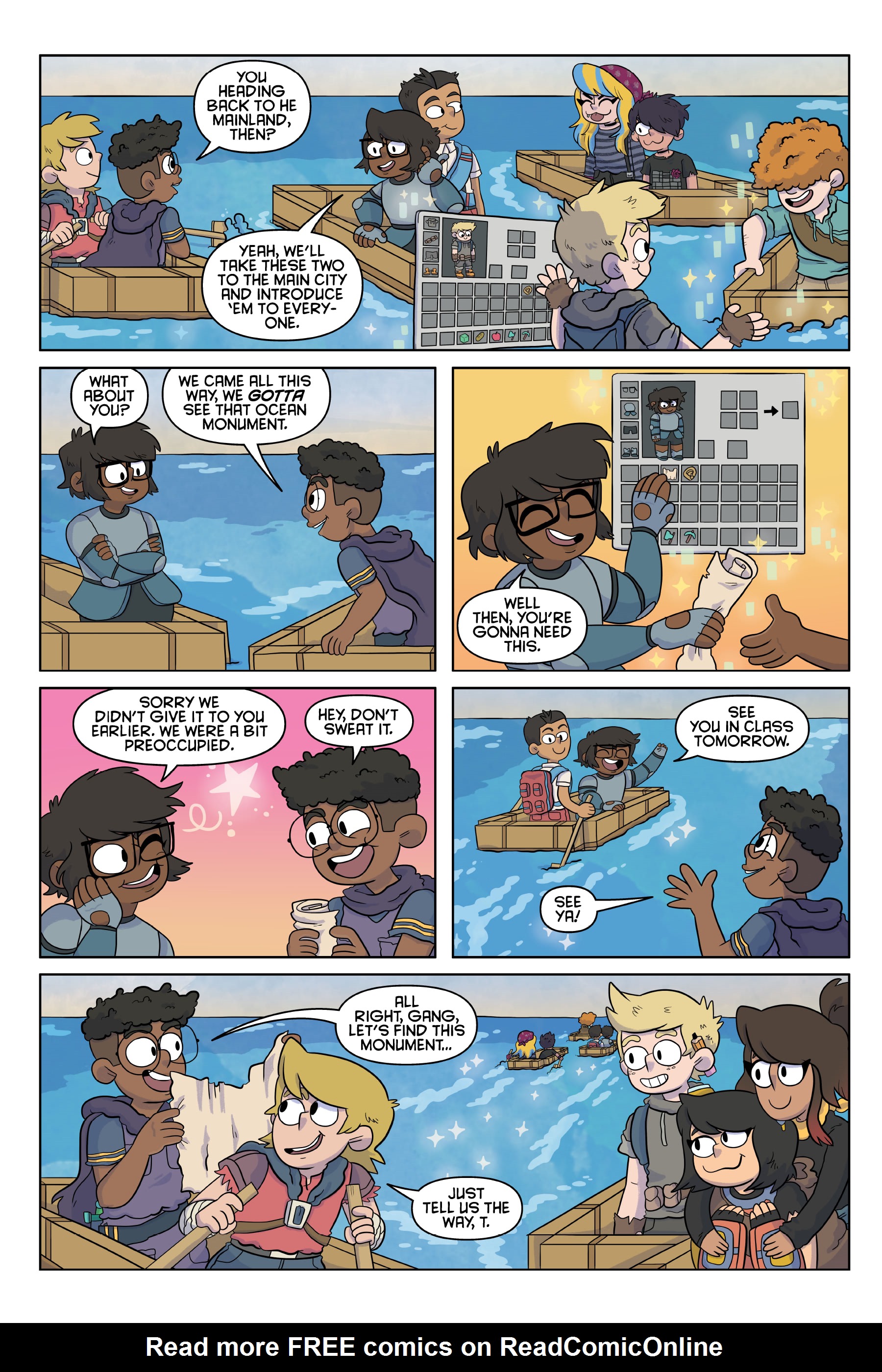 Read online Minecraft comic -  Issue # TPB 2 - 70