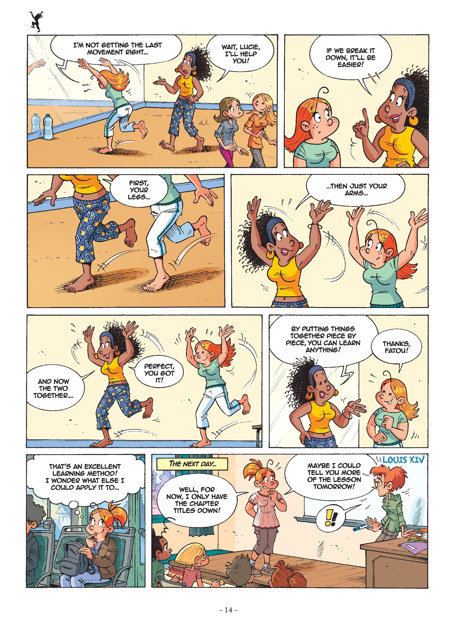 Read online Dance Class comic -  Issue #7 - 16