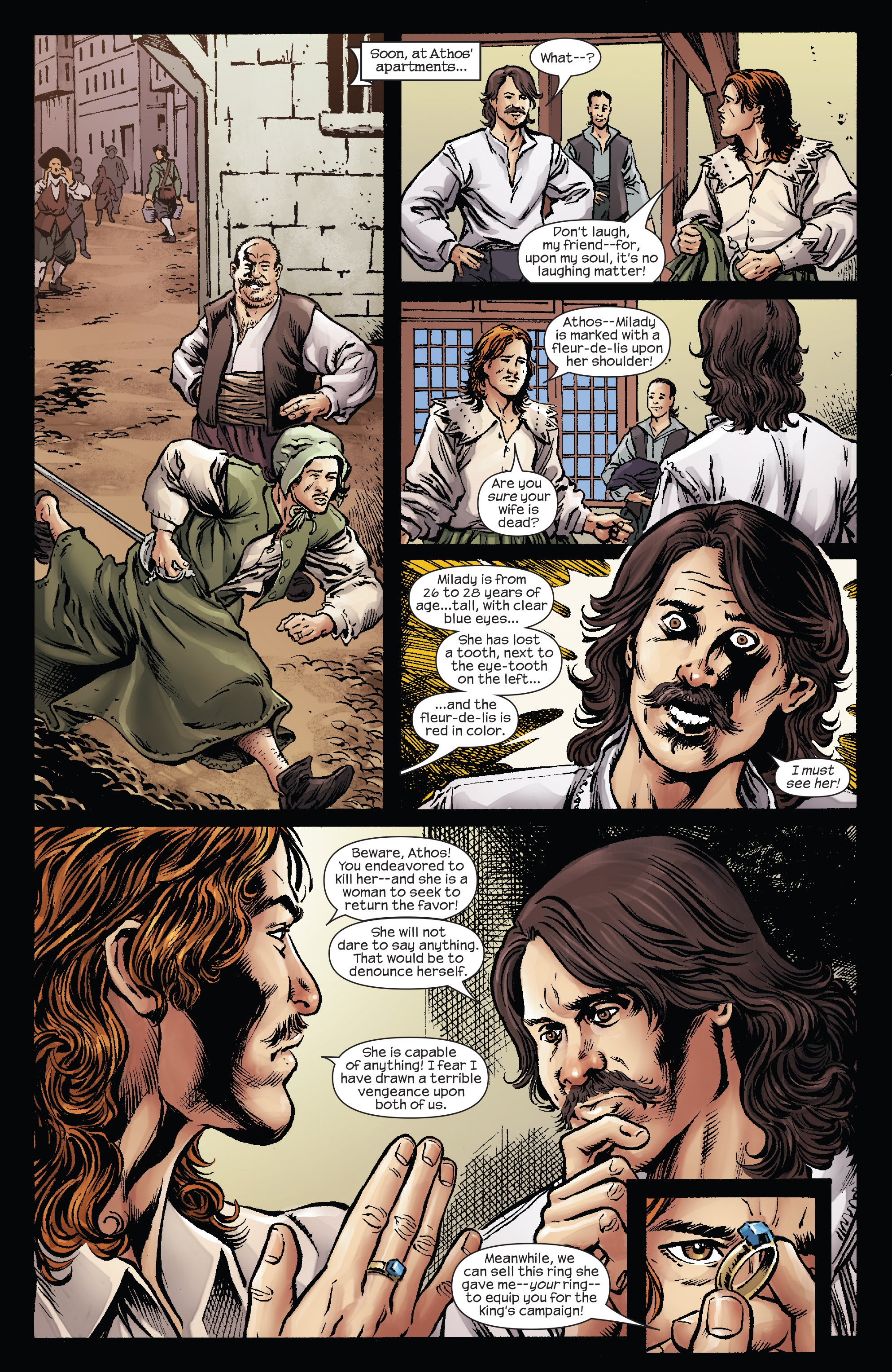 Read online Marvel Illustrated: The Three Musketeers comic -  Issue #4 - 13