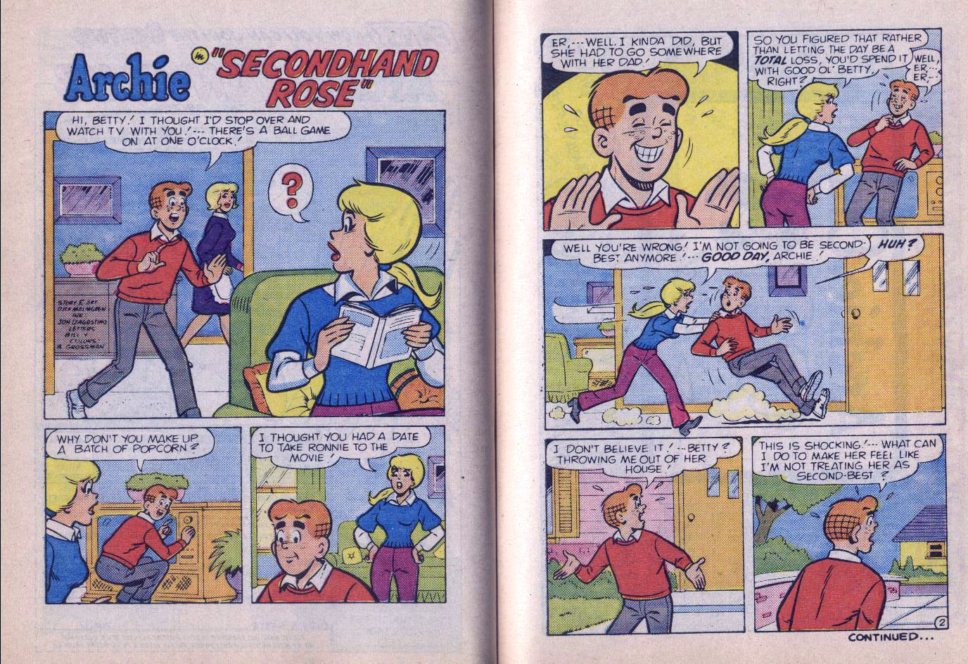 Read online Archie...Archie Andrews, Where Are You? Digest Magazine comic -  Issue #62 - 54