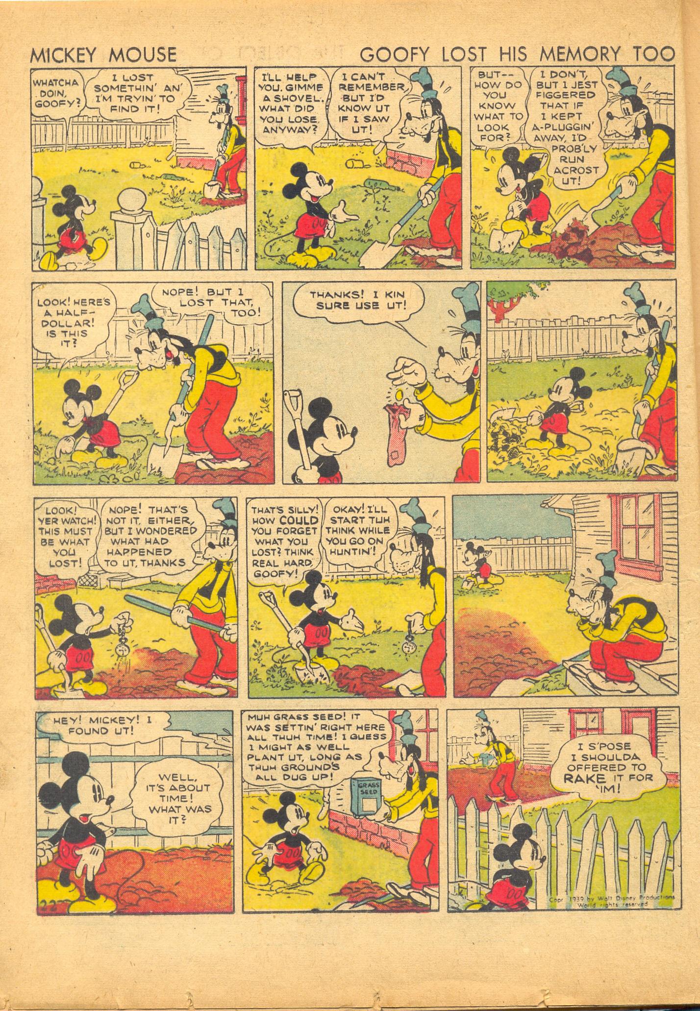 Read online Walt Disney's Comics and Stories comic -  Issue #6 - 24