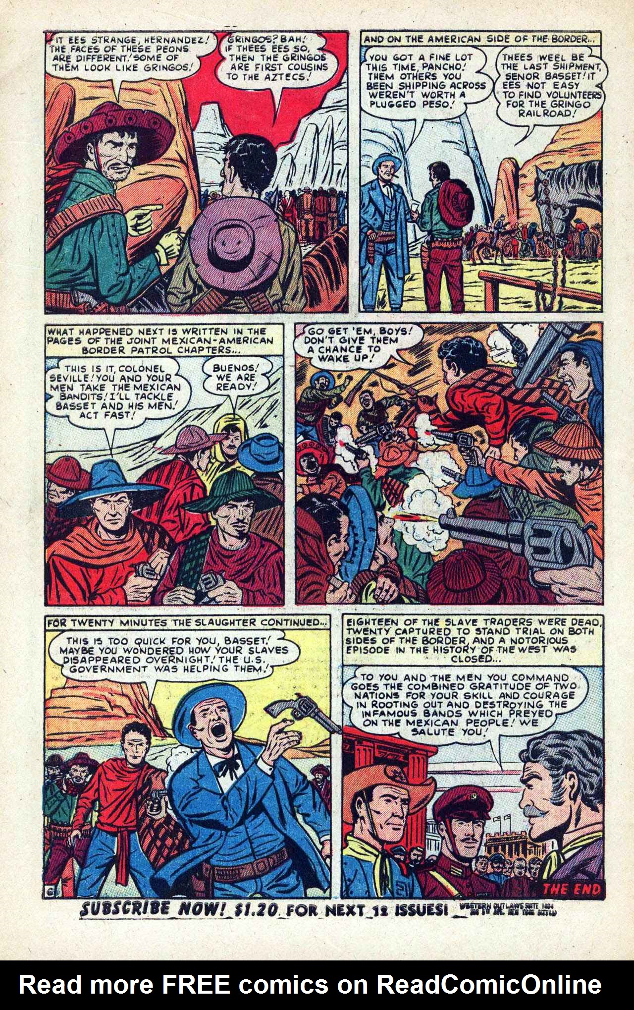 Read online Western Outlaws and Sheriffs comic -  Issue #68 - 32
