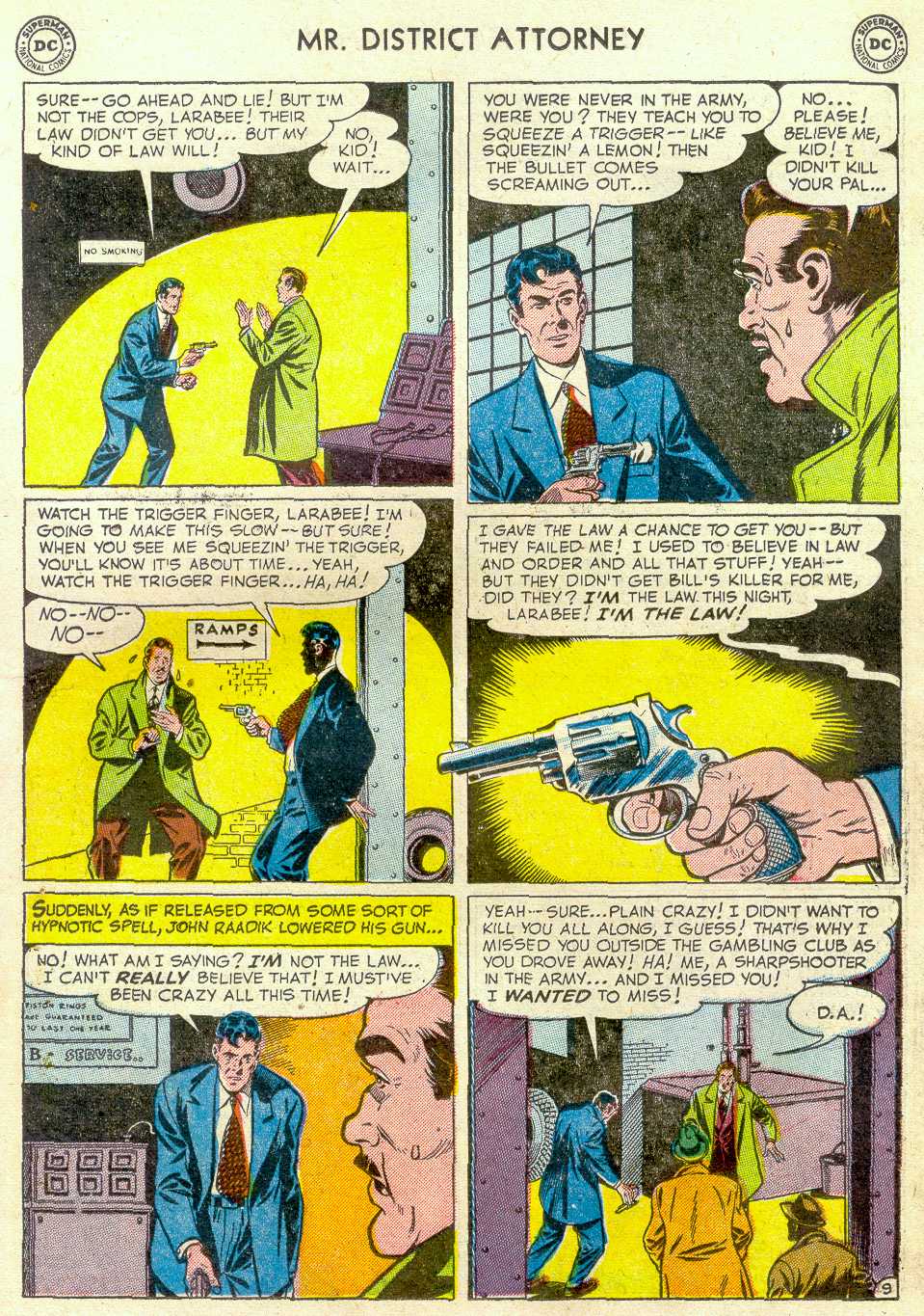 Read online Mr. District Attorney comic -  Issue #22 - 23