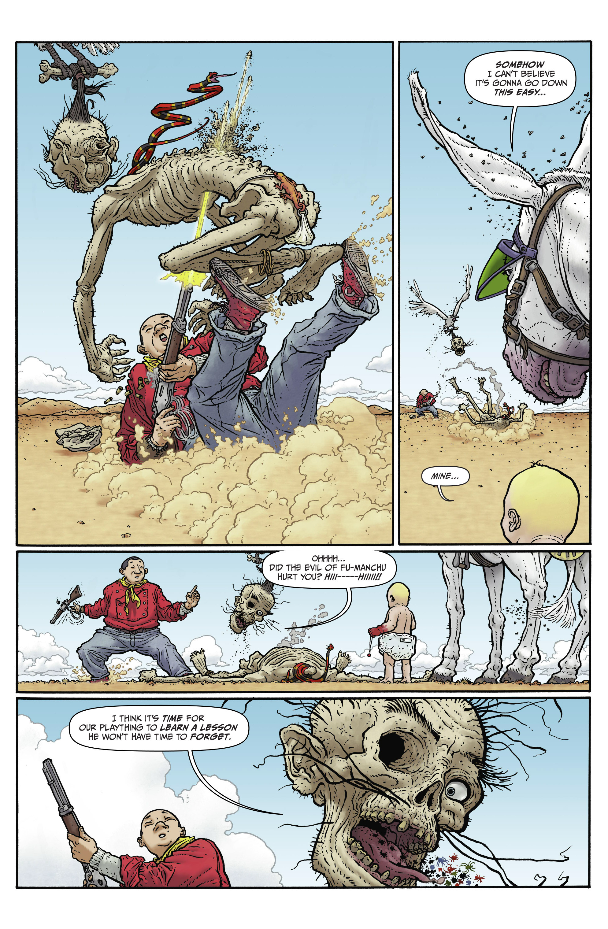 Read online Shaolin Cowboy comic -  Issue #3 - 16