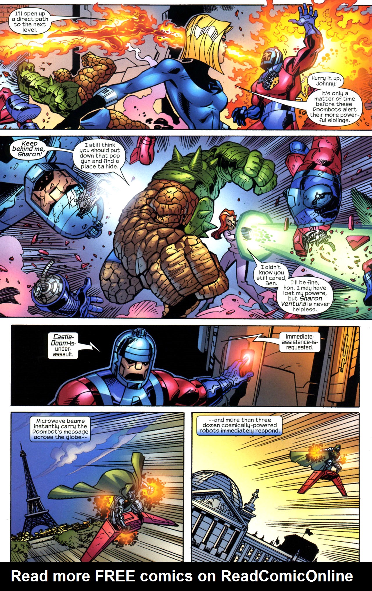 Read online Fantastic Five (2007) comic -  Issue #5 - 14