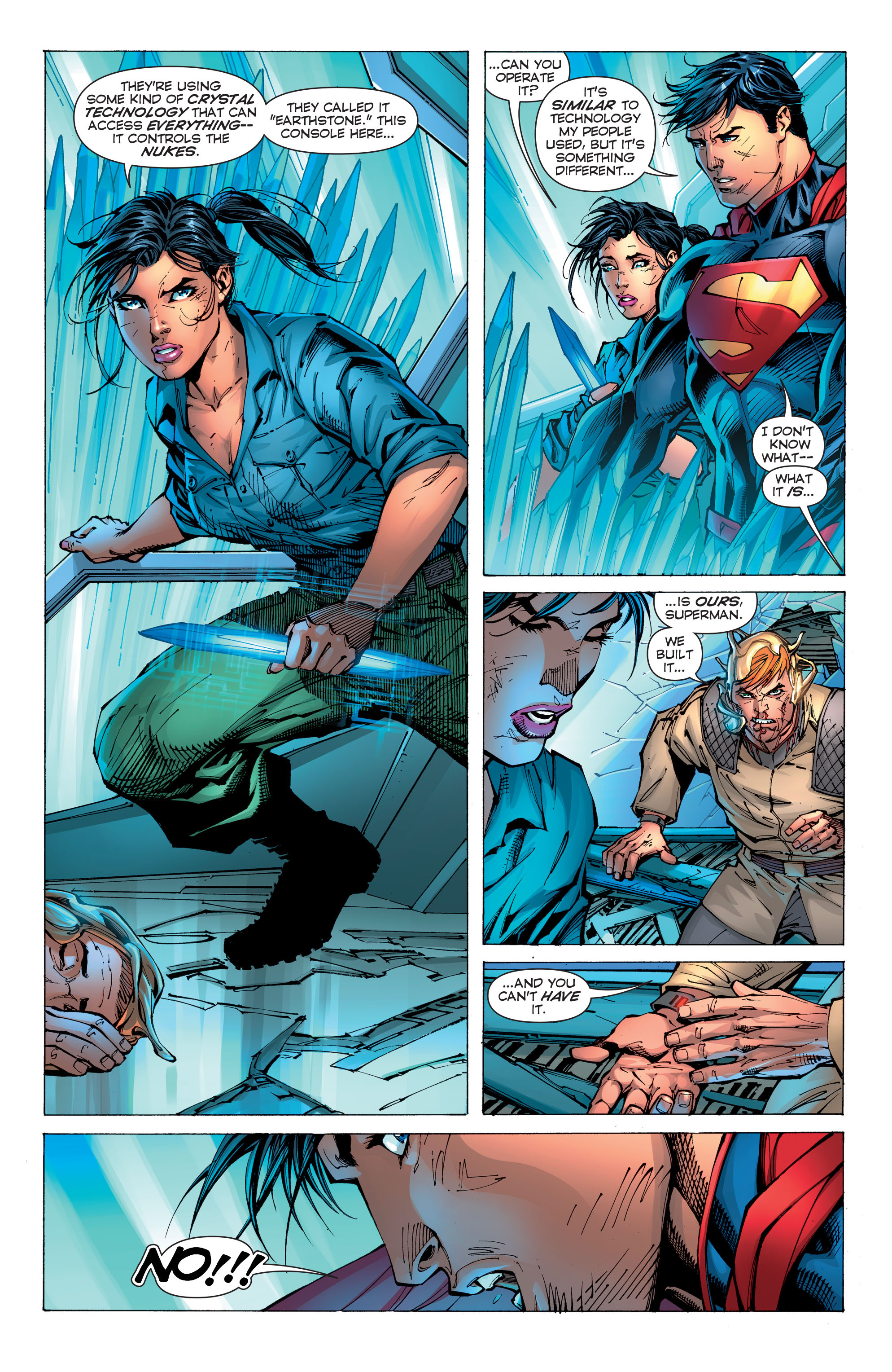 Read online Superman Unchained (2013) comic -  Issue #6 - 9