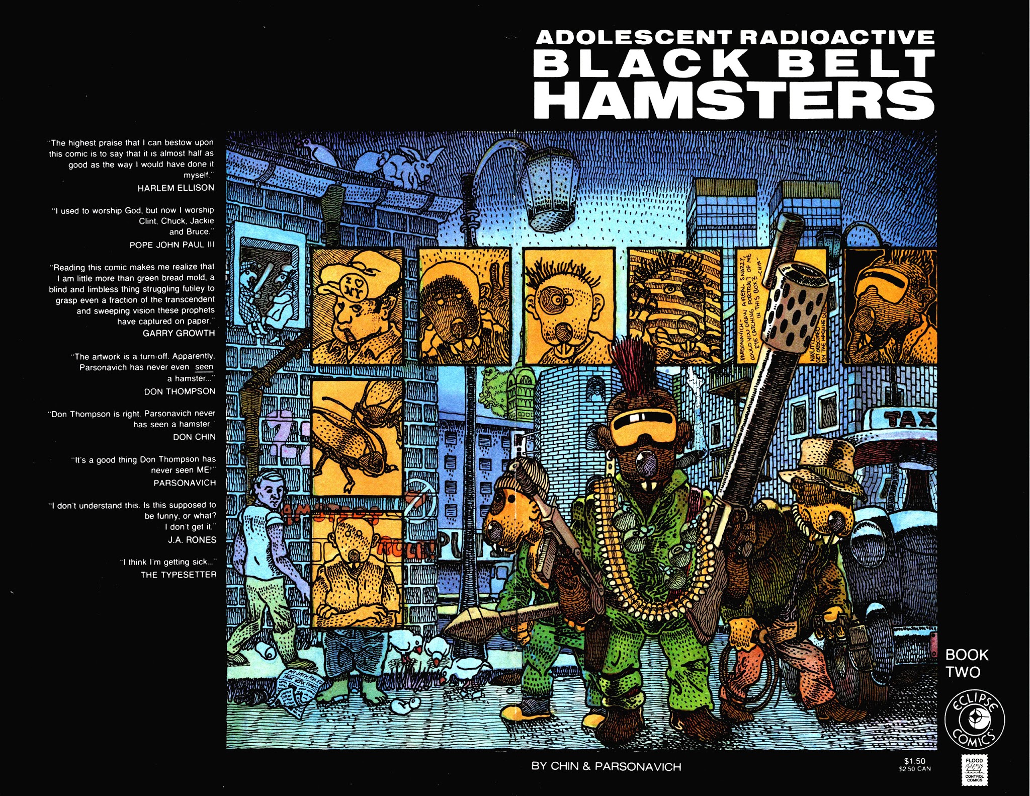 Read online Adolescent Radioactive Black Belt Hamsters comic -  Issue #2 - 1