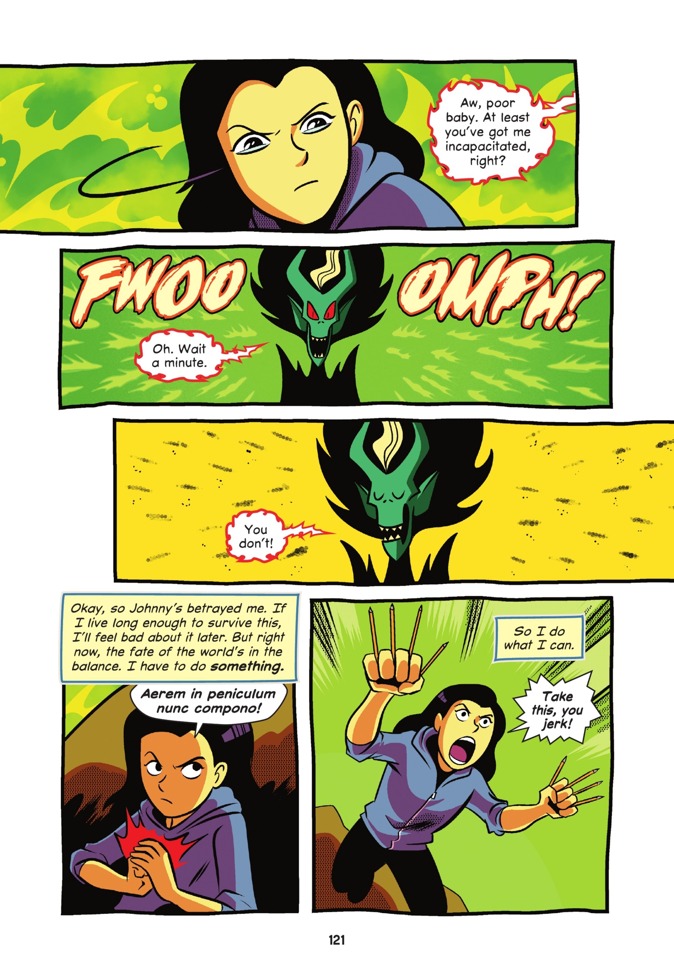 Read online The Mystery of the Meanest Teacher: A Johnny Constantine Graphic Novel comic -  Issue # TPB (Part 2) - 19